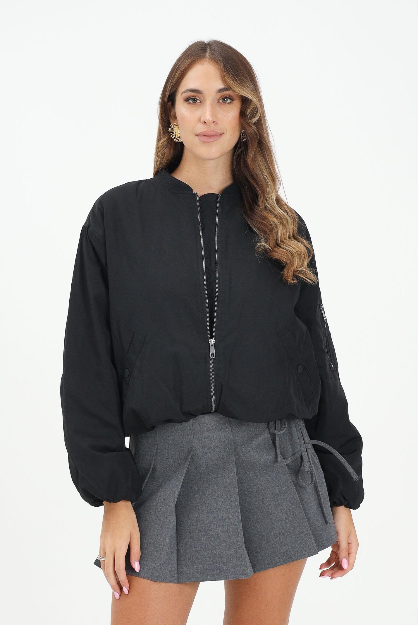 ONLY Bomber nero da donna 15348654 Black ONLY