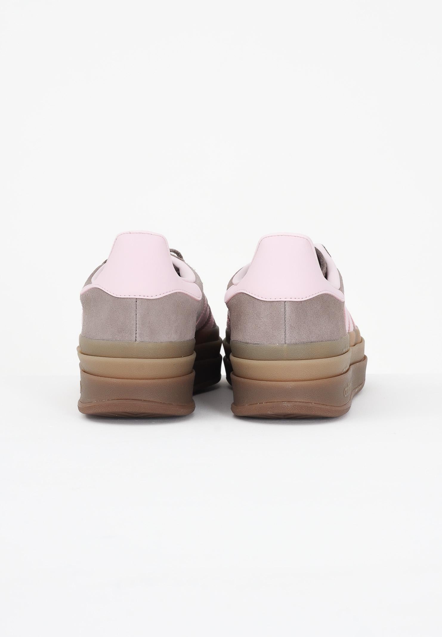 ADIDAS ORIGINALS Sneakers Gazelle marroni e rosa da donna JQ6436 . ADIDAS ORIGINALS