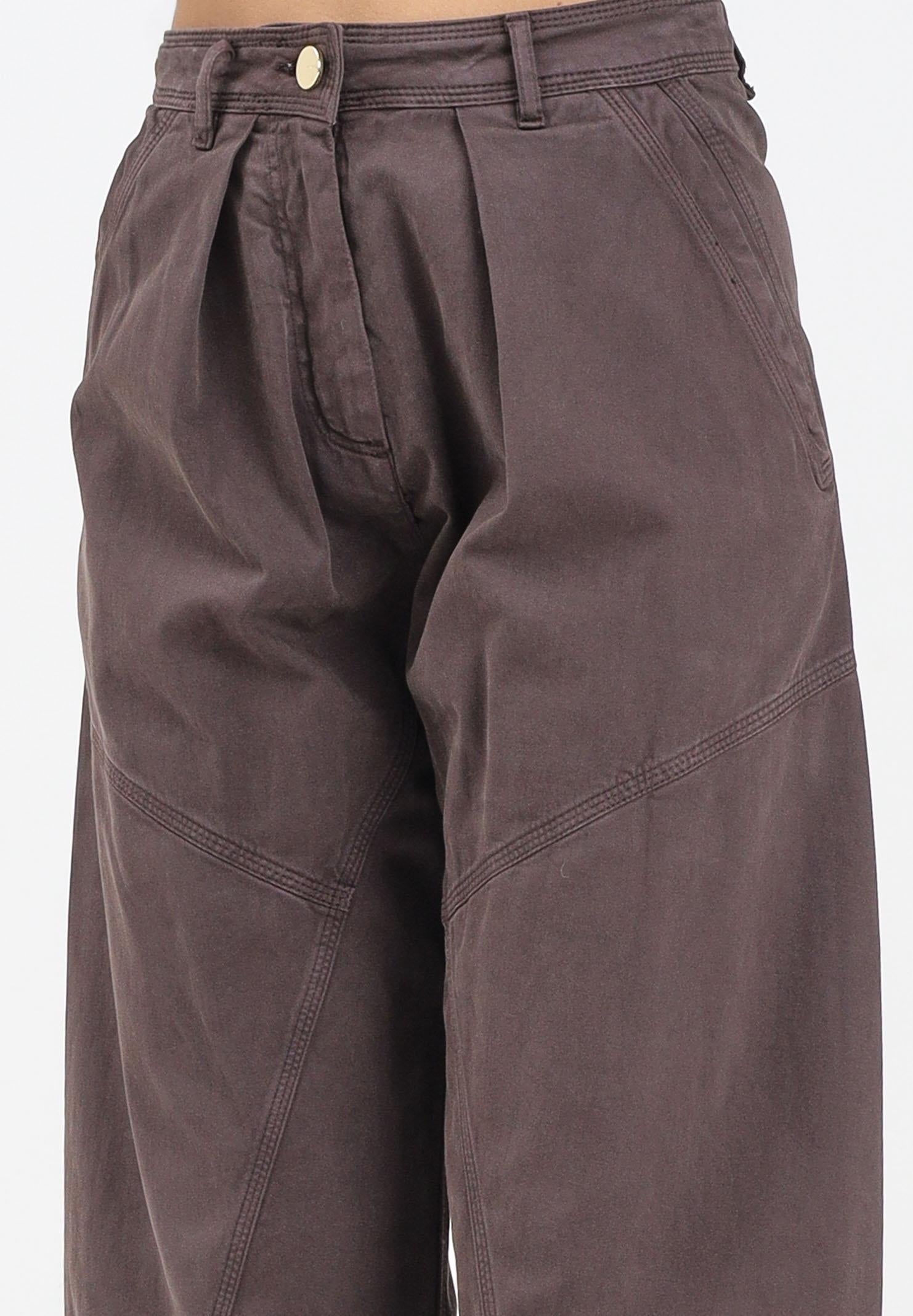 PINKO Pantalone balloon-fit marrone da donna 105667A2TV M04 PINKO