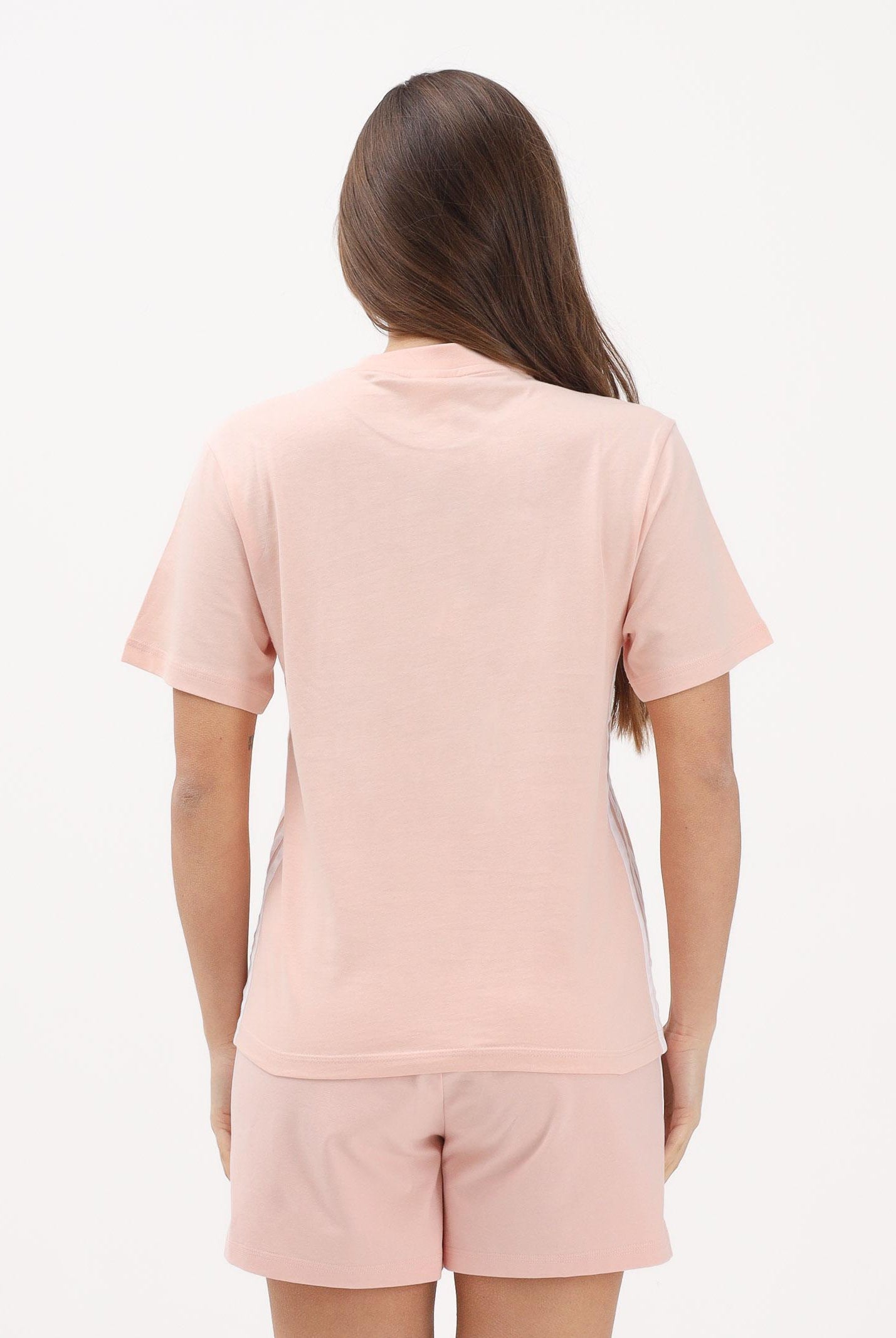 ADIDAS PERFORMANCE T-shirt a manica corta Essentials rosa da donna KB7120 . ADIDAS PERFORMANCE