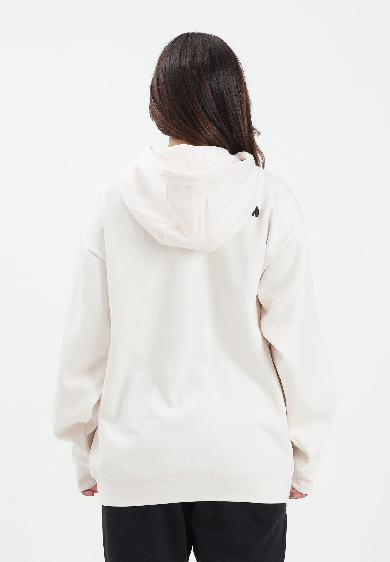 THE NORTH FACE Felpa con cappuccio Essential panna da donna NF0A89ENQLI1 . THE NORTH FACE