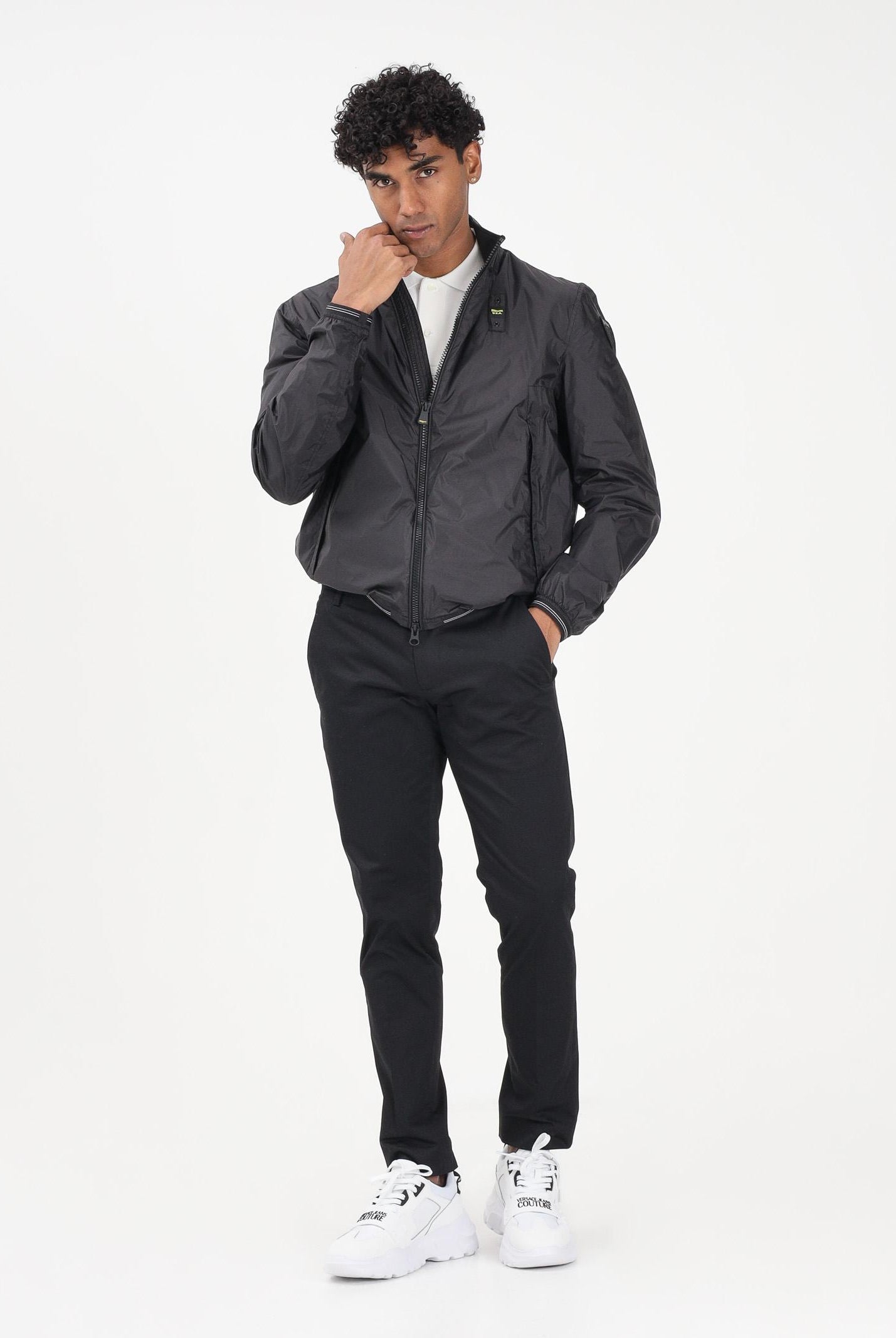 BLAUER Giacca a vento KERWIN nera da uomo 26SBLUC01106-007101 999 BLAUER