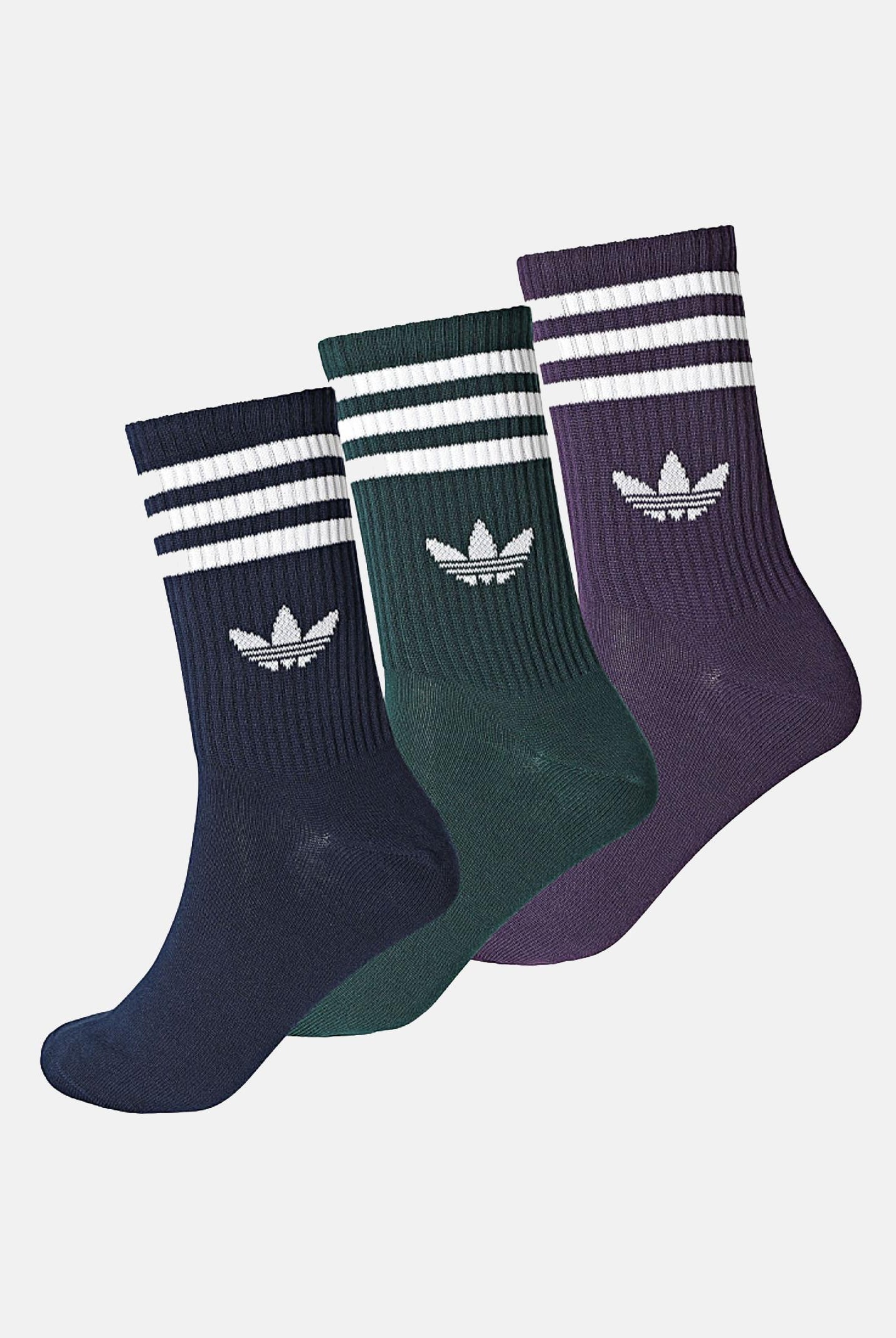 ADIDAS ORIGINALS Calzini (3paia) 3-stripes multicolor per uomo e donna JZ4943 . ADIDAS ORIGINALS