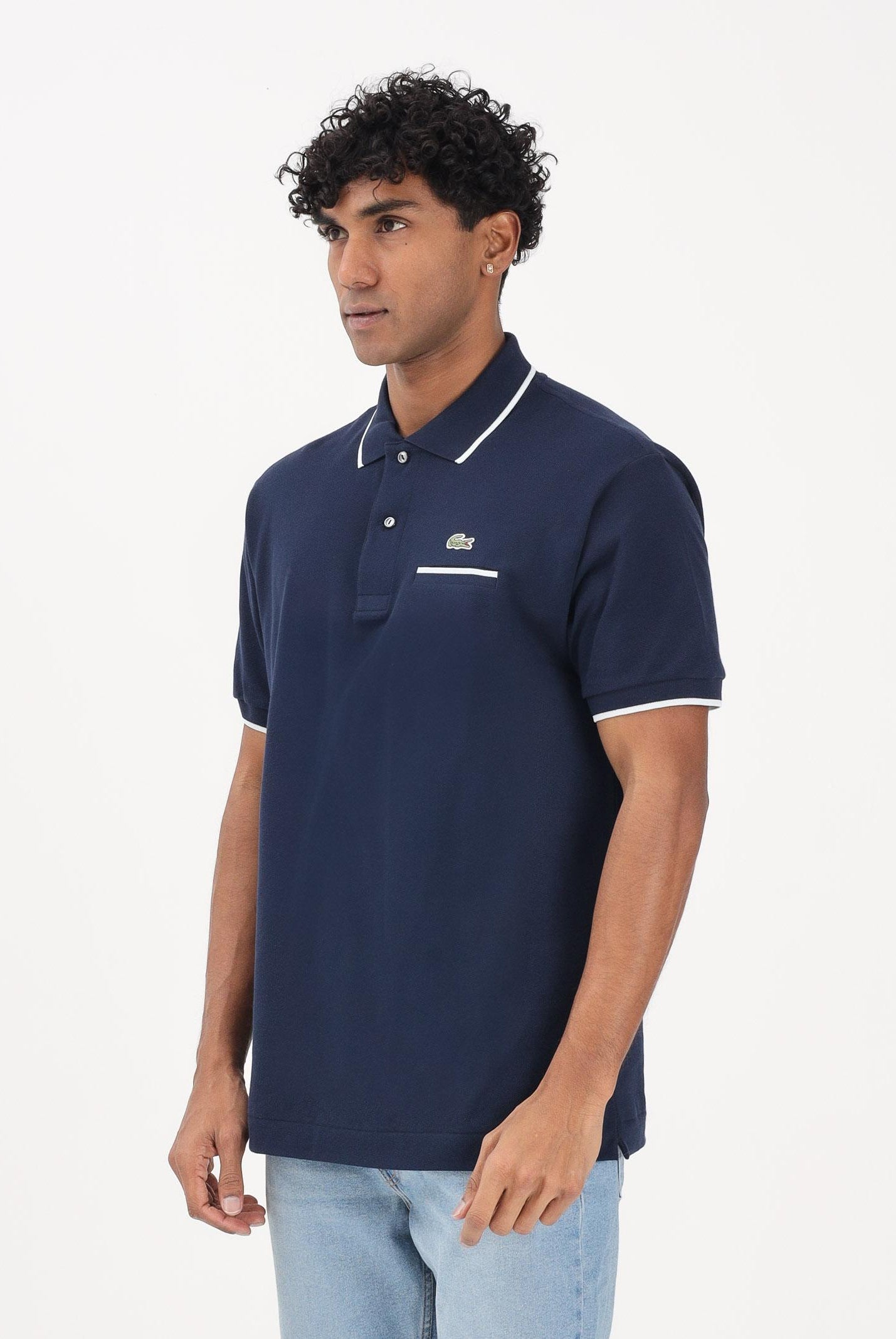 LACOSTE Polo a manica corta classic fit L.12.12 blu da uomo PH9838 HHW LACOSTE
