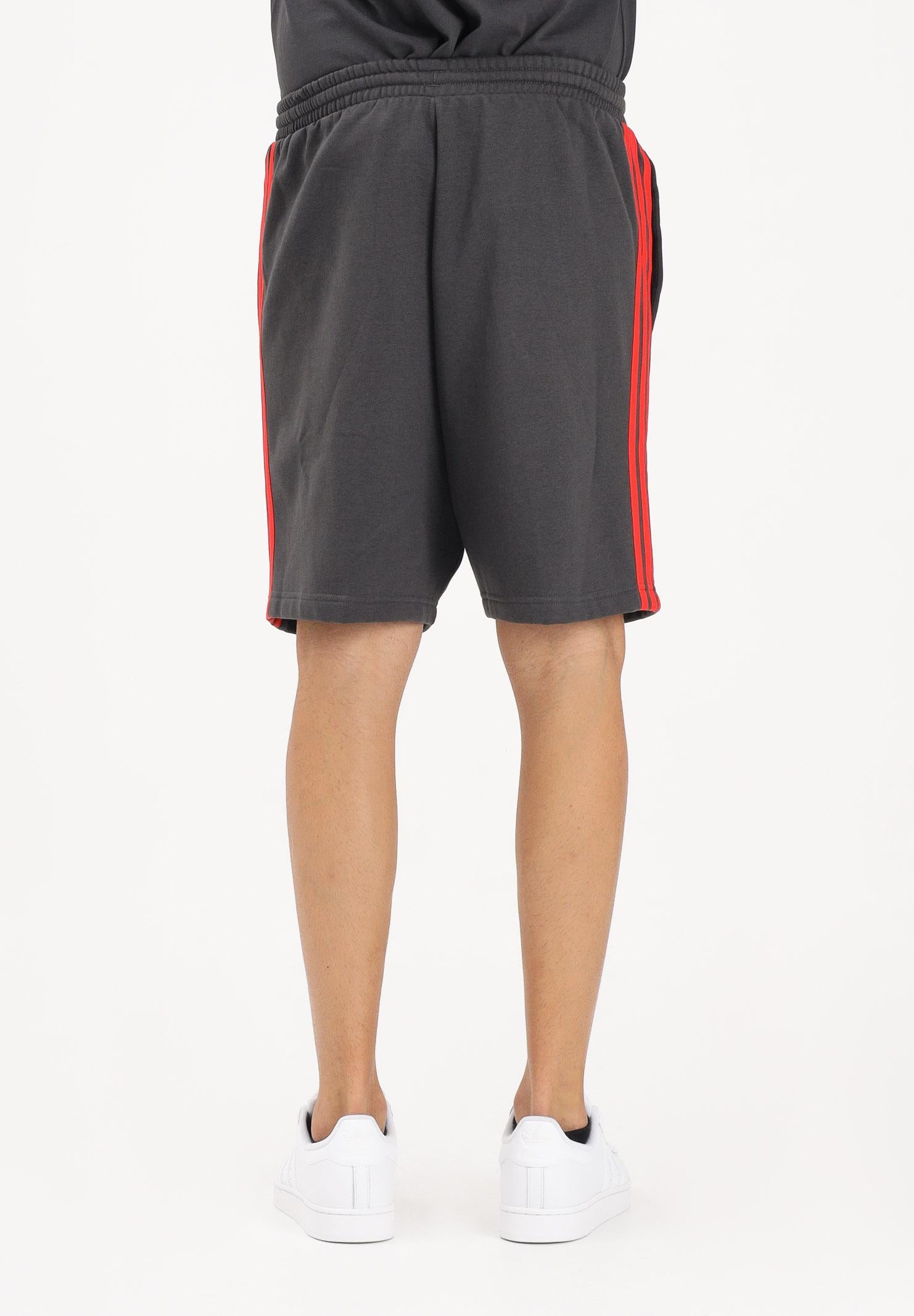 ADIDAS PERFORMANCE Shorts sportivo DNA del team Audi Revolut F1® grigio e rosso da uomo KE6786 . ADIDAS PERFORMANCE