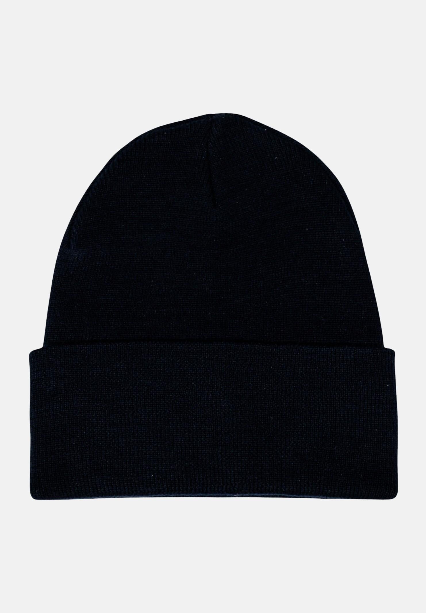 ARMANI EXCHANGE Berretto di lana nero da uomo con ricamo logo XM001637AF16950 UC001 ARMANI EXCHANGE