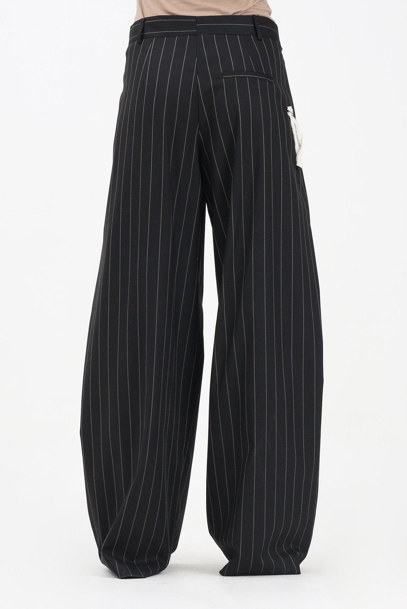 MAR DE MARGARITAS Pantalone Ashton nero da donna MMABW01397 NE01 Mar de margaritas