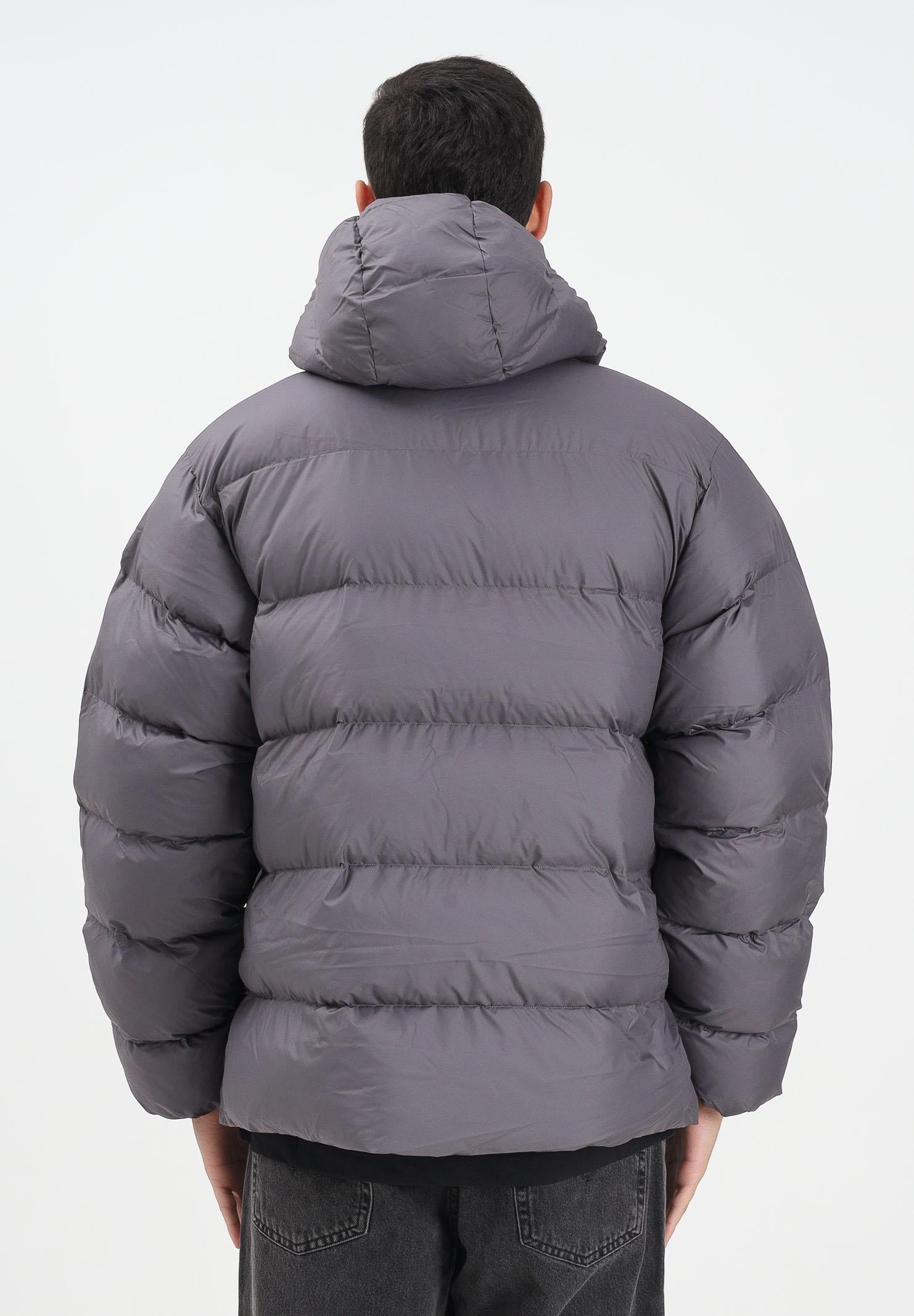 ADIDAS ORIGINALS Piumino Tonal Hooded Puffer grigio da uomo JX4122 ADIDAS ORIGINALS