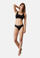 CALVIN KLEIN Set intimo nero da donna composto da brassière e perizoma 000QF8000E UB1 CALVIN KLEIN