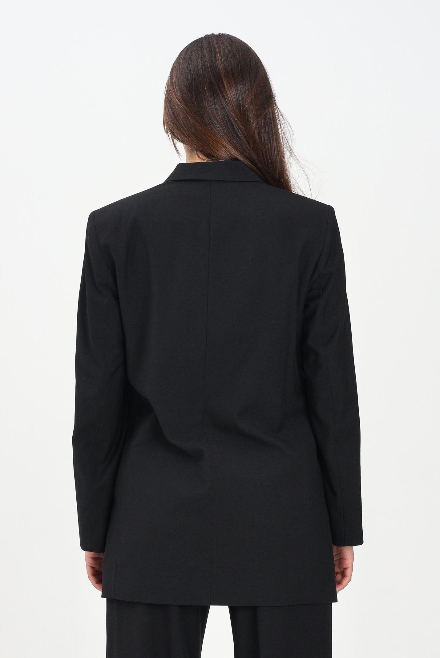 ARMANI EXCHANGE Giacca doppiopetto nera da donna XW001283AF16158 UC001 ARMANI EXCHANGE