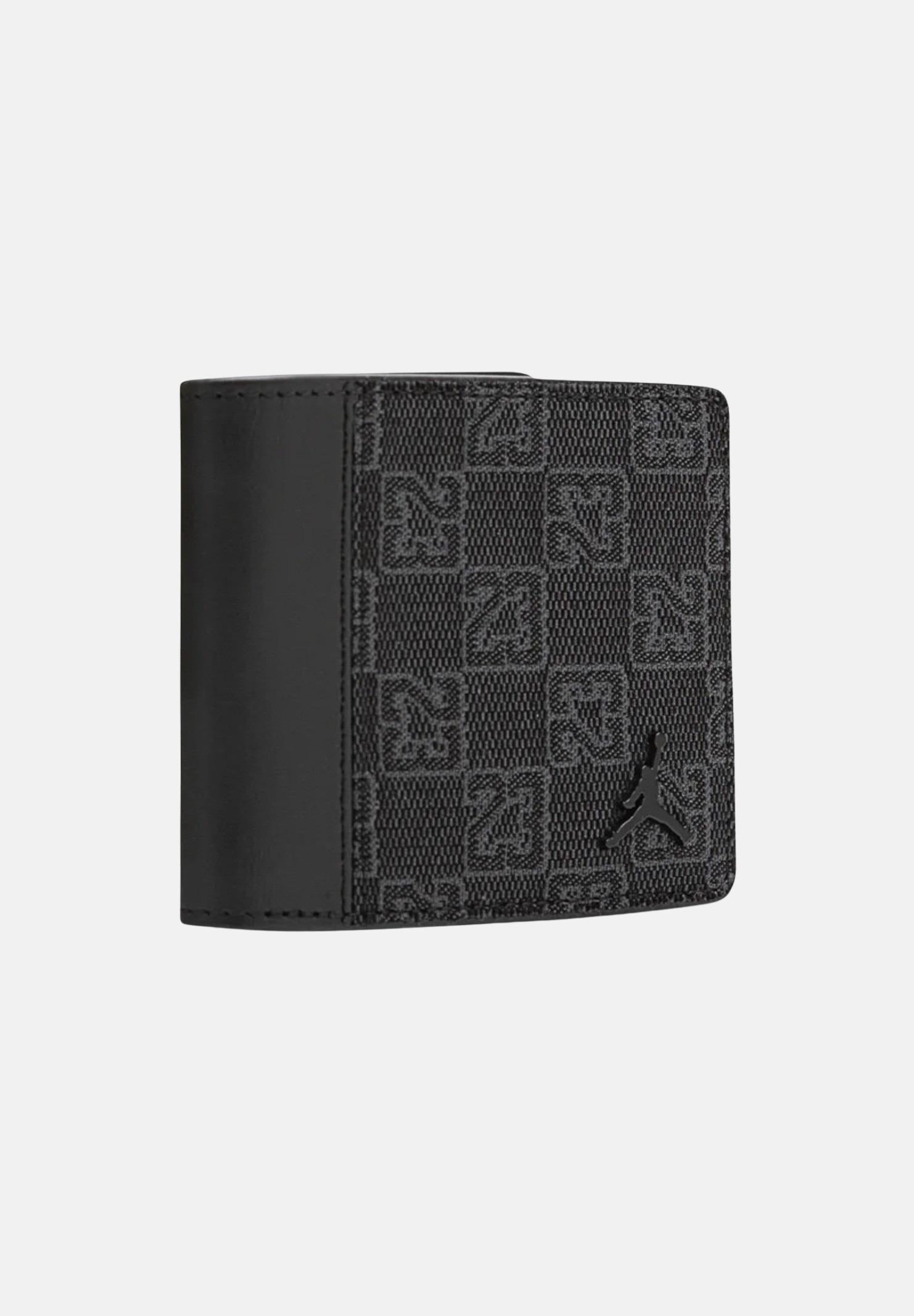 JORDAN Portafogli JAM MONOGRAM BIFOLD nero da uomo MA0934 023 JORDAN