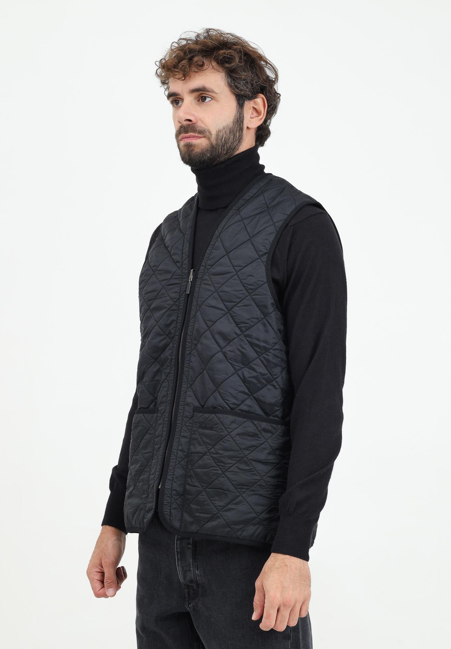 BARBOUR Giubbotto smanicato / fodera nero da uomo 242-MLI0002MLI BK91 BARBOUR