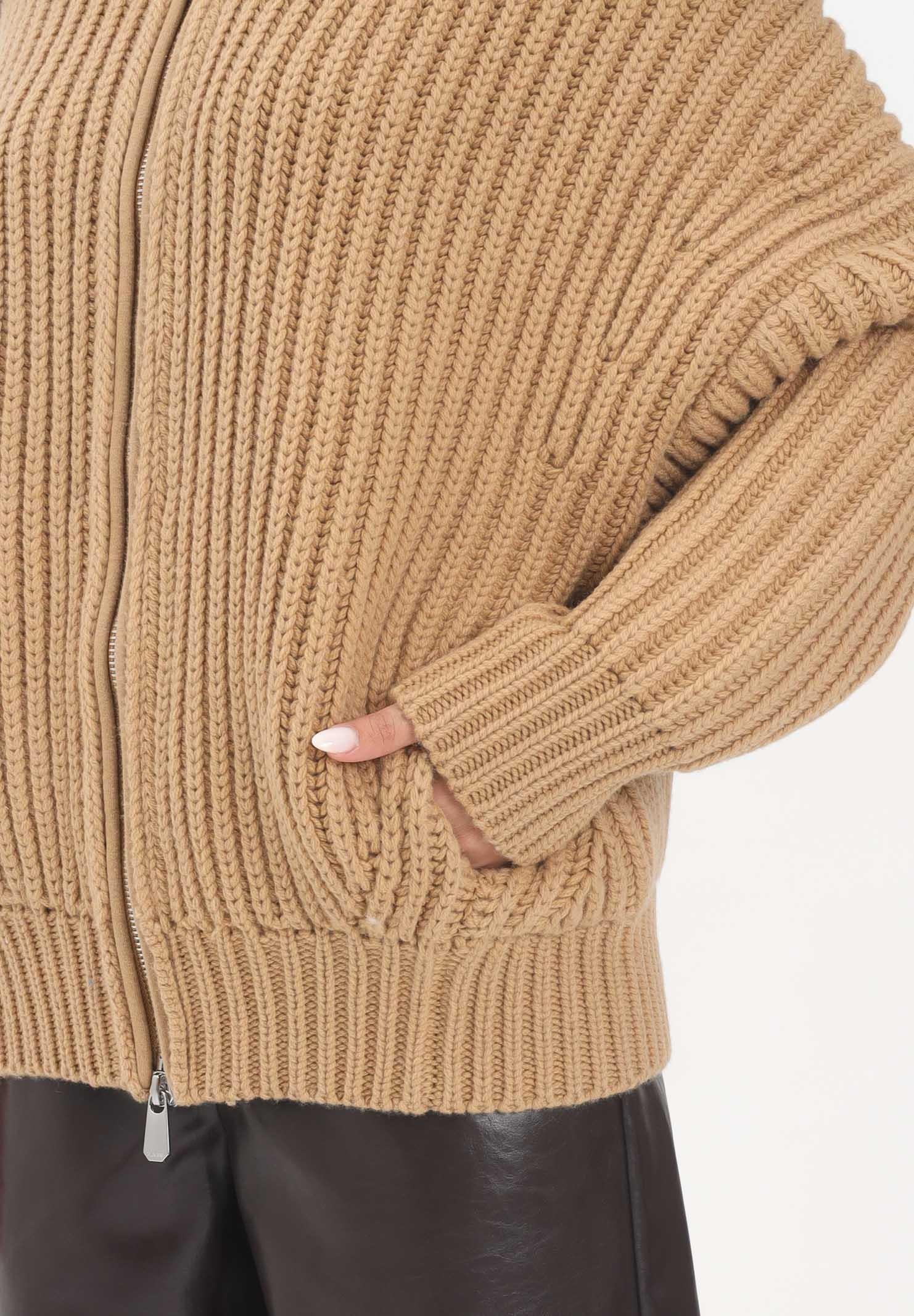 PINKO Cardigan corto beige da donna 105637A2TQ C65 PINKO