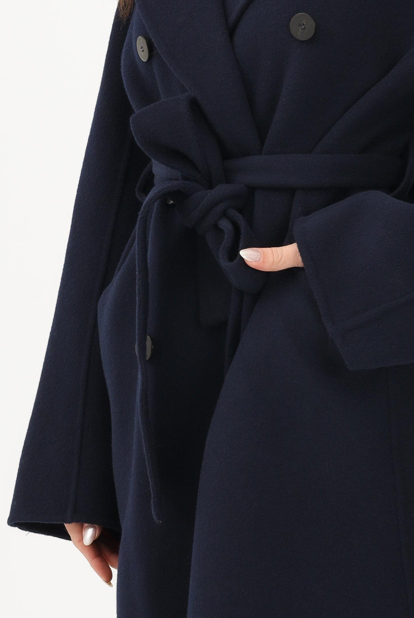 SIMONA CORSELLINI Cappotto lungo blu da donna A25CPCPV1101 V0025 SIMONA CORSELLINI