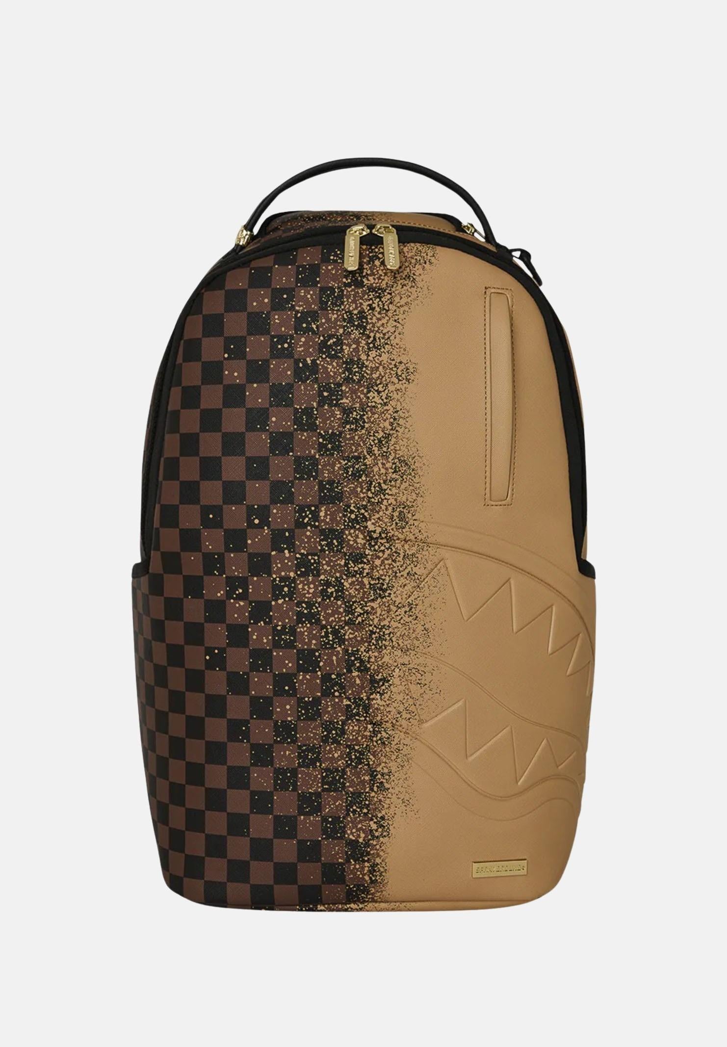 SPRAYGROUND Zaino MIDNIGHT OSAKA PAYLOAD beige e marrone per uomo e donna 910B8550NSZ . SPRAYGROUND