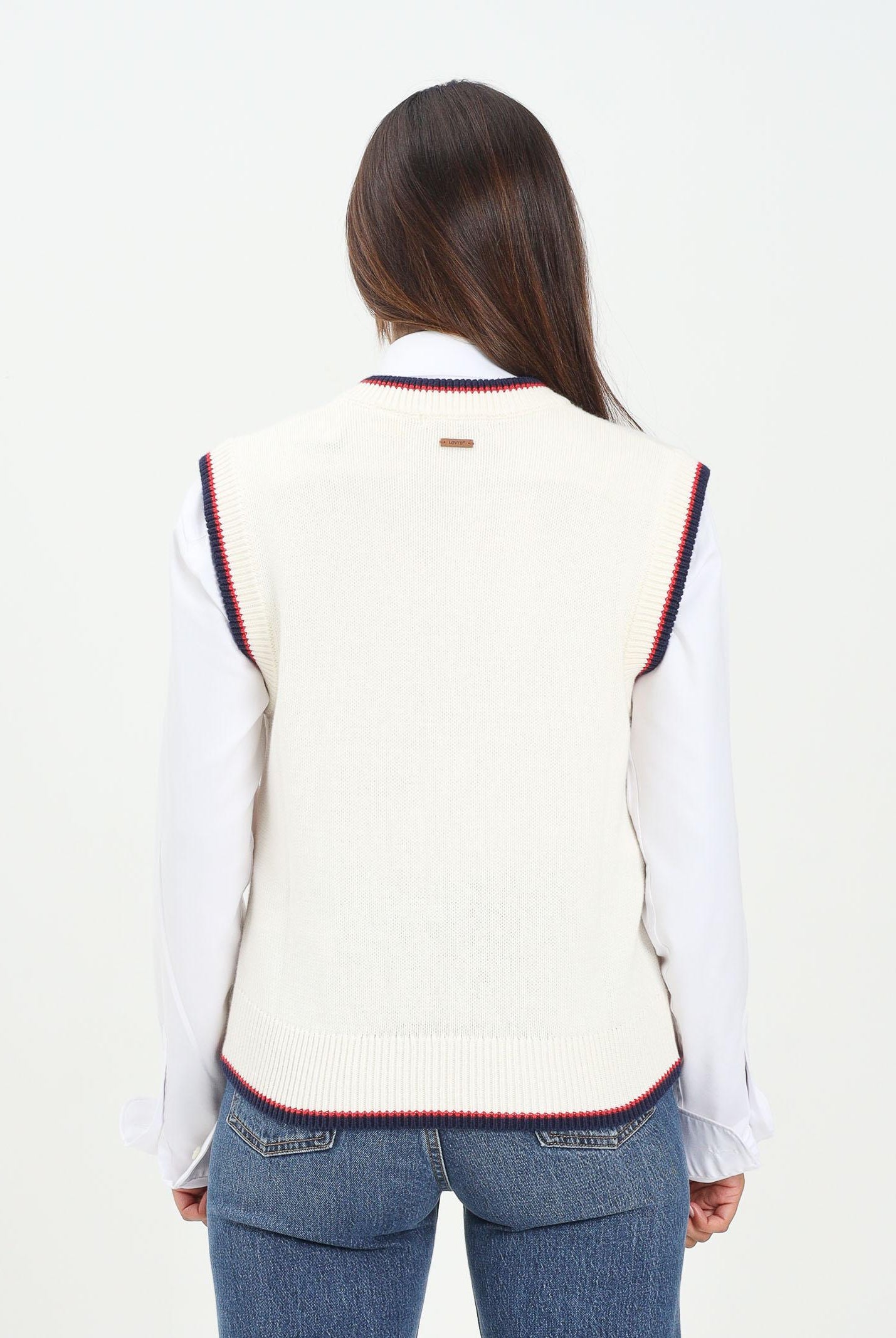LEVI'S® Gilet CHARLIE panna da donna 0037T-0001 LEVI'S®