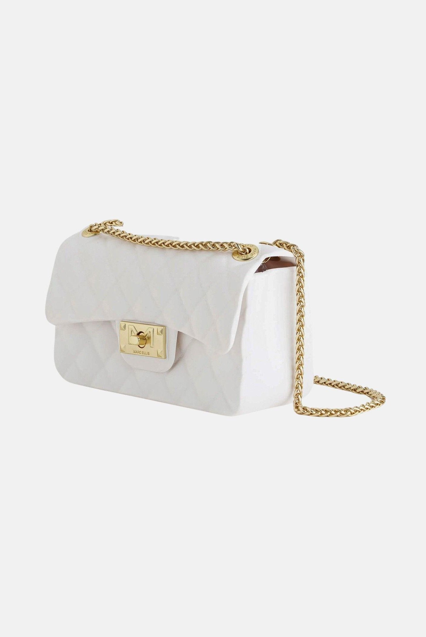 MARC ELLIS Borsa a tracolla Flat Falcon XS bianca da donna FLAT-FALCON-XS MIMAGO MARC ELLIS