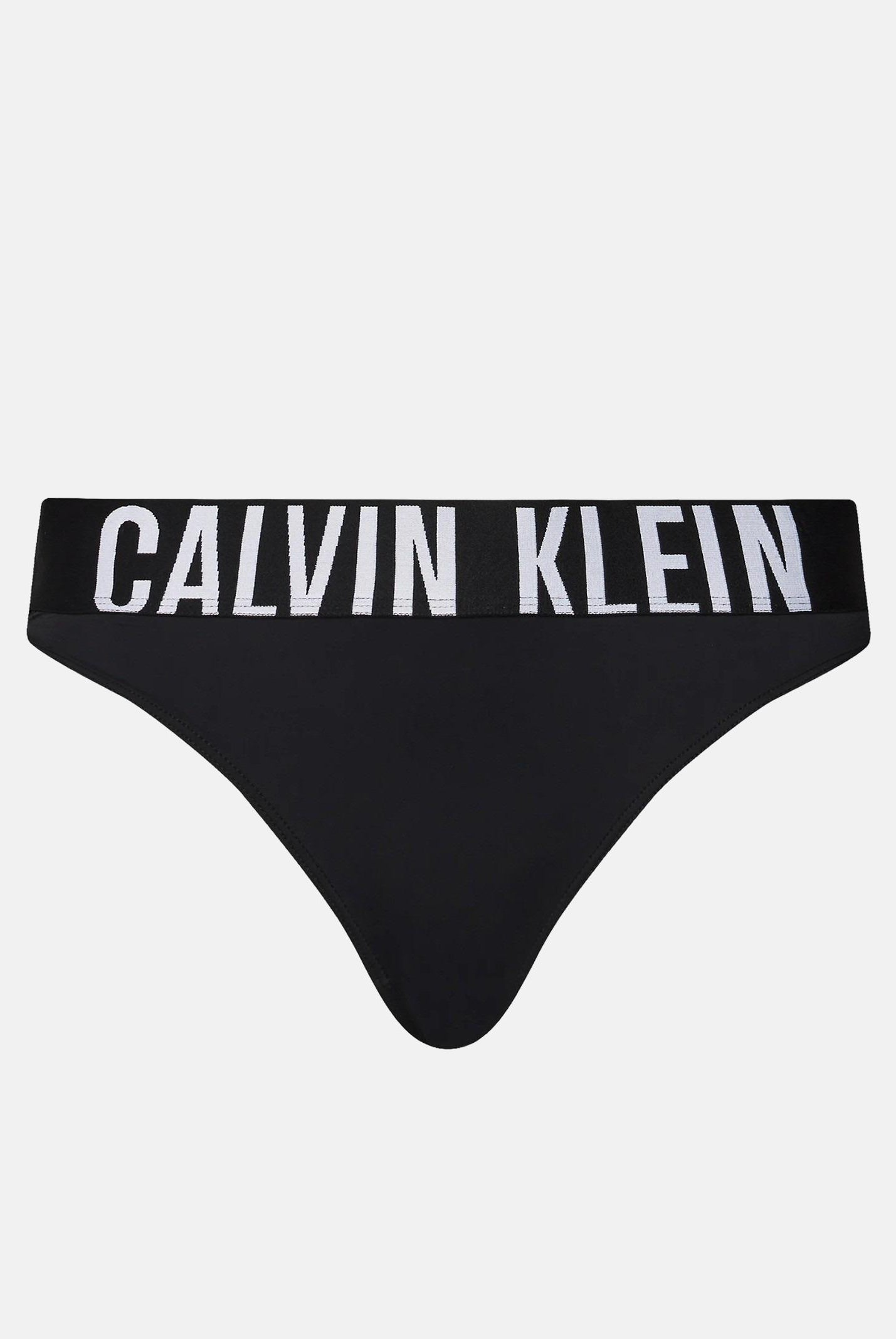 CALVIN KLEIN Slip nero da donna con logo 000QF7792E UB1 CALVIN KLEIN