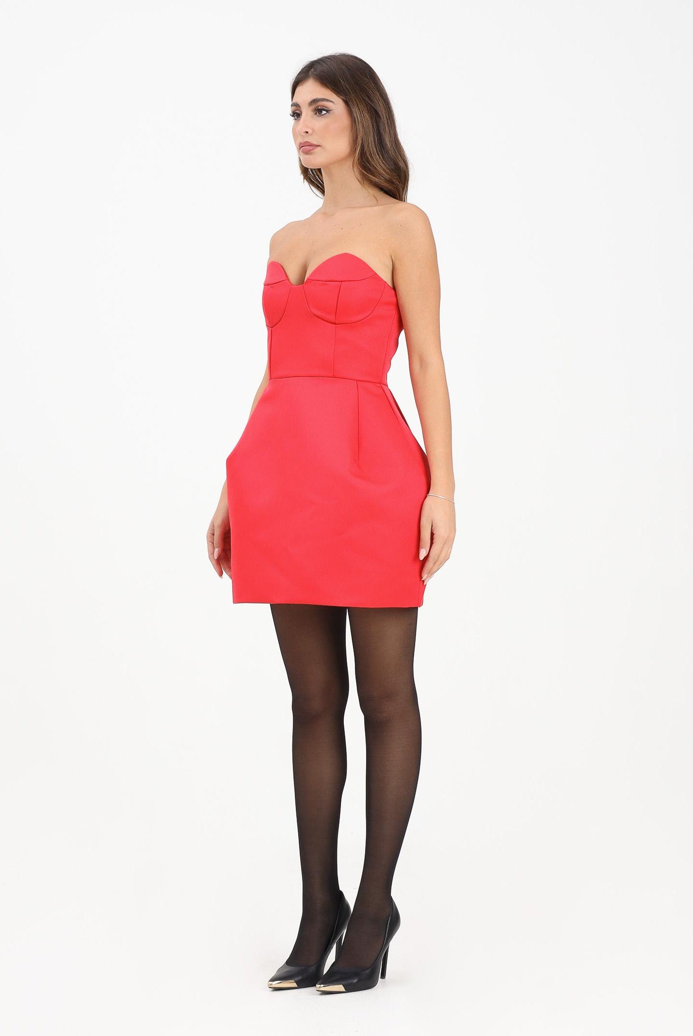 TPN Abito corto Baxley rosso da donna BAXLEY112W5 Z4 TPN