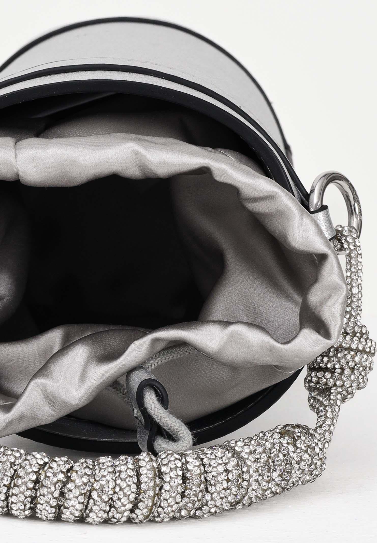 PINKO Mini bucket argento da donna 105910A291 ZZFN PINKO