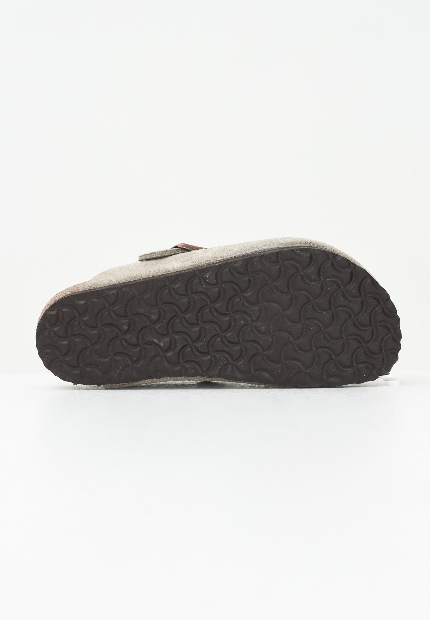 BIRKENSTOCK Ciabatte Boston taupe per bambino e bambina 1027875 . BIRKENSTOCK