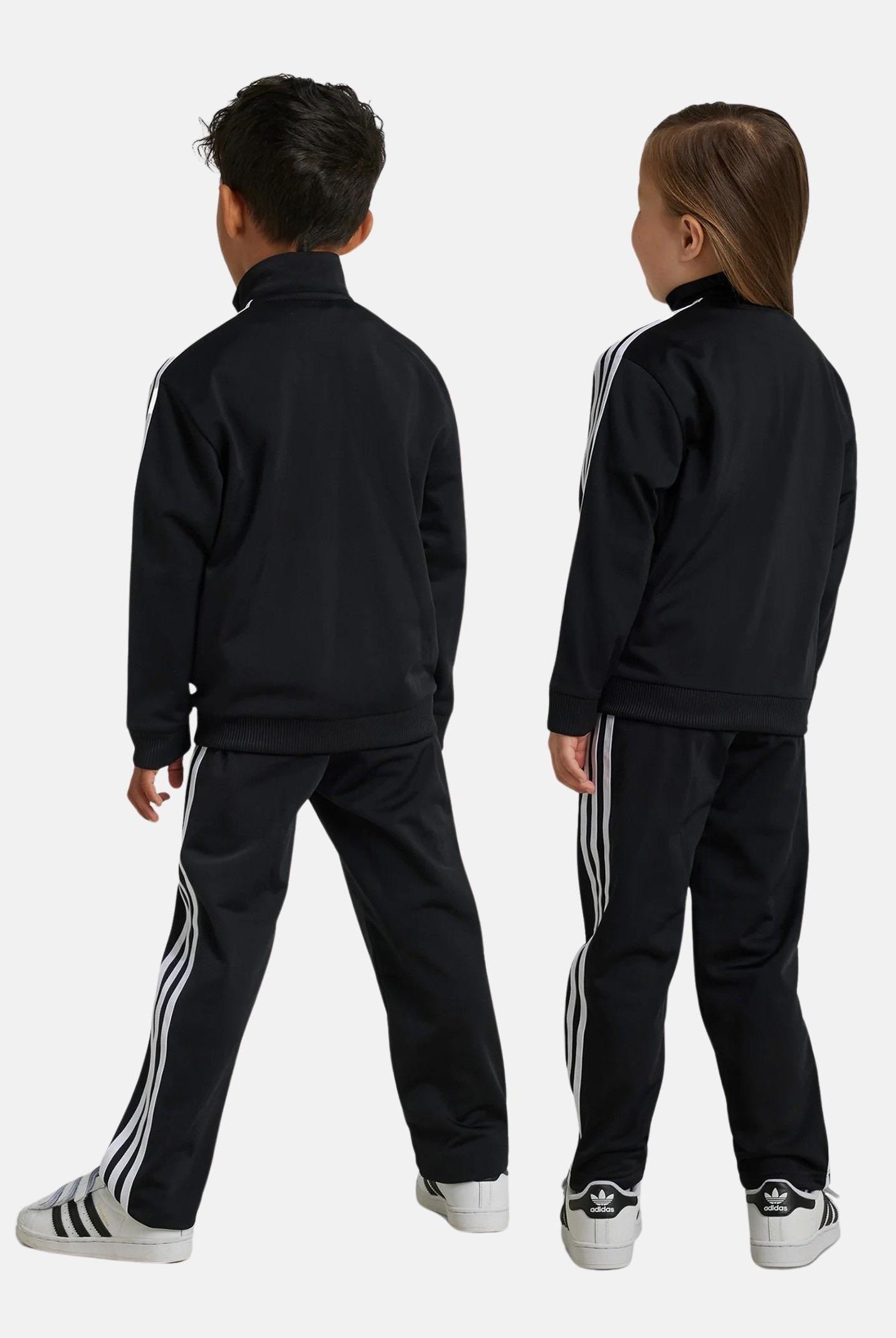 ADIDAS ORIGINALS Tuta nera ADICOLOR FIREBIRD per bambino e bambina IY4798 . ADIDAS ORIGINALS