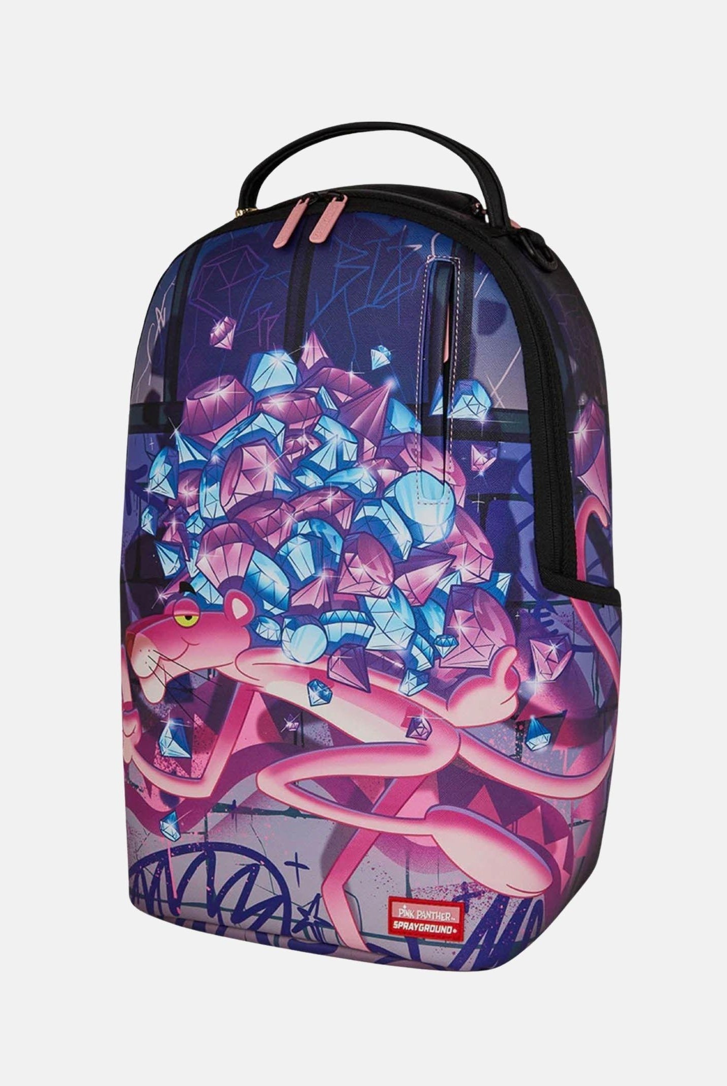 SPRAYGROUND Zaino Pink Panther Diamond Heist viola e rosa da donna 910B7422NSZ . SPRAYGROUND