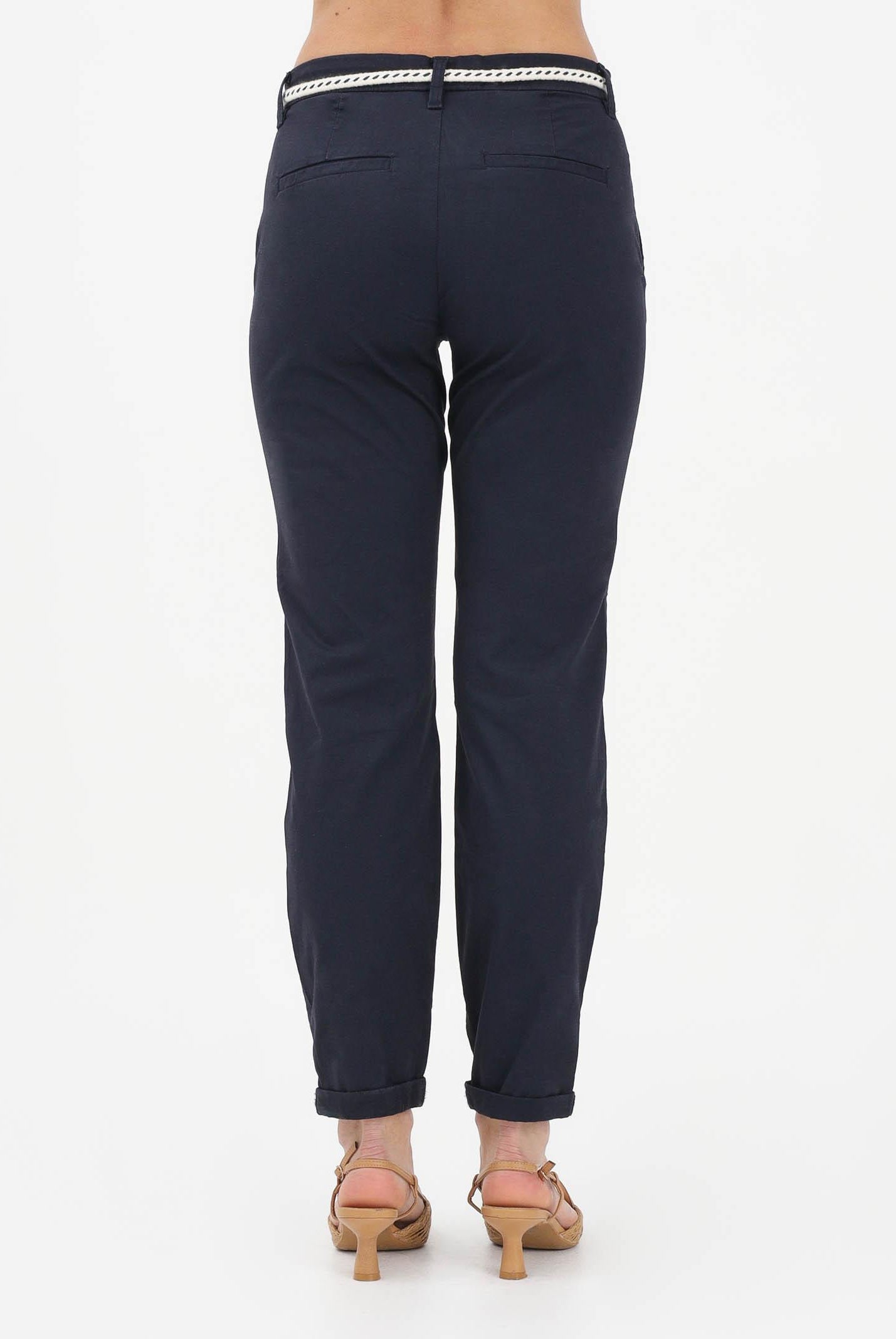 ONLY Pantalone blu da donna con cintura 15218519 NISK ONLY