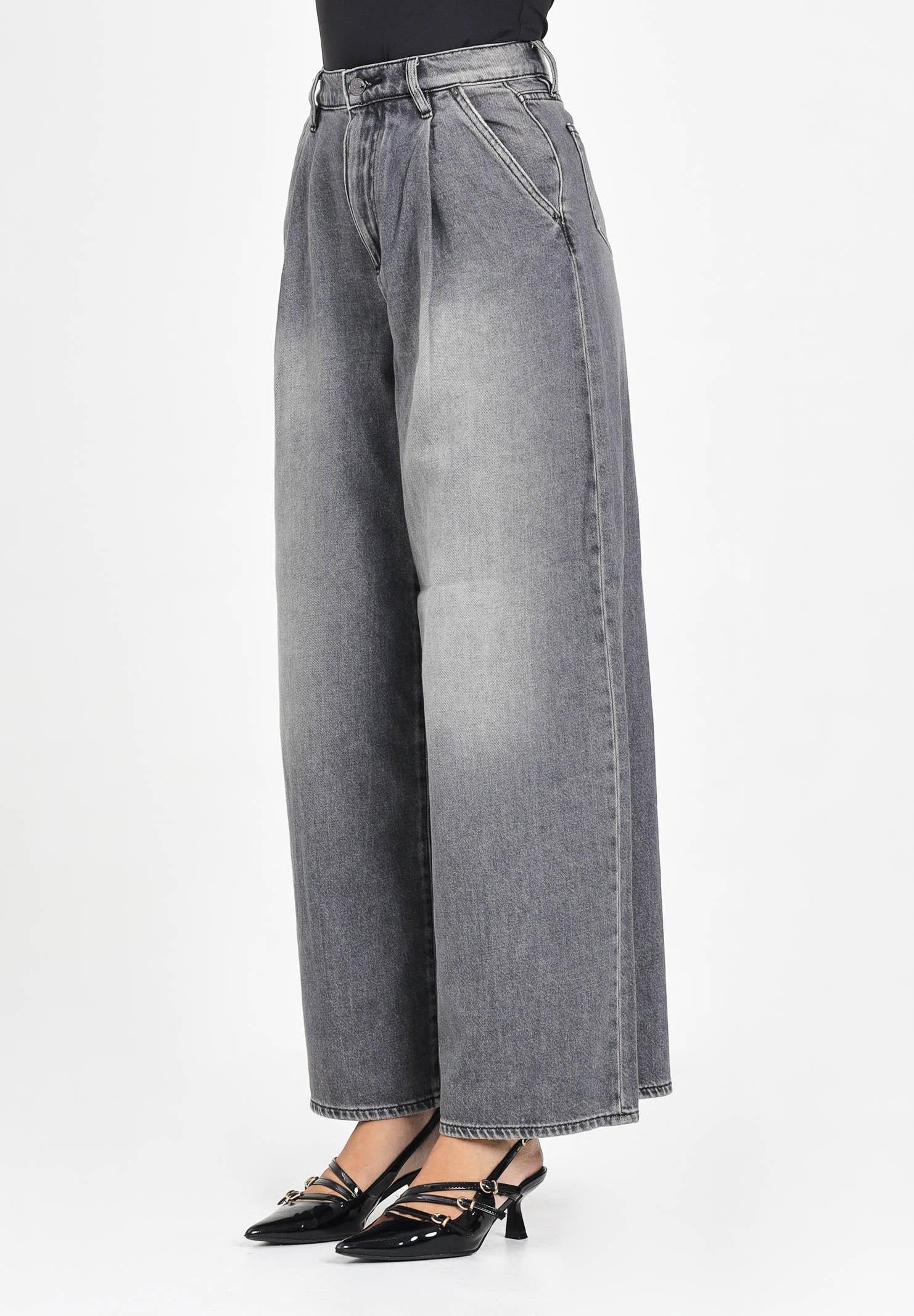 ARMANI EXCHANGE Jeans a vita alta in denim grigio slavato da donna XW000137AF16086 M8088 ARMANI EXCHANGE