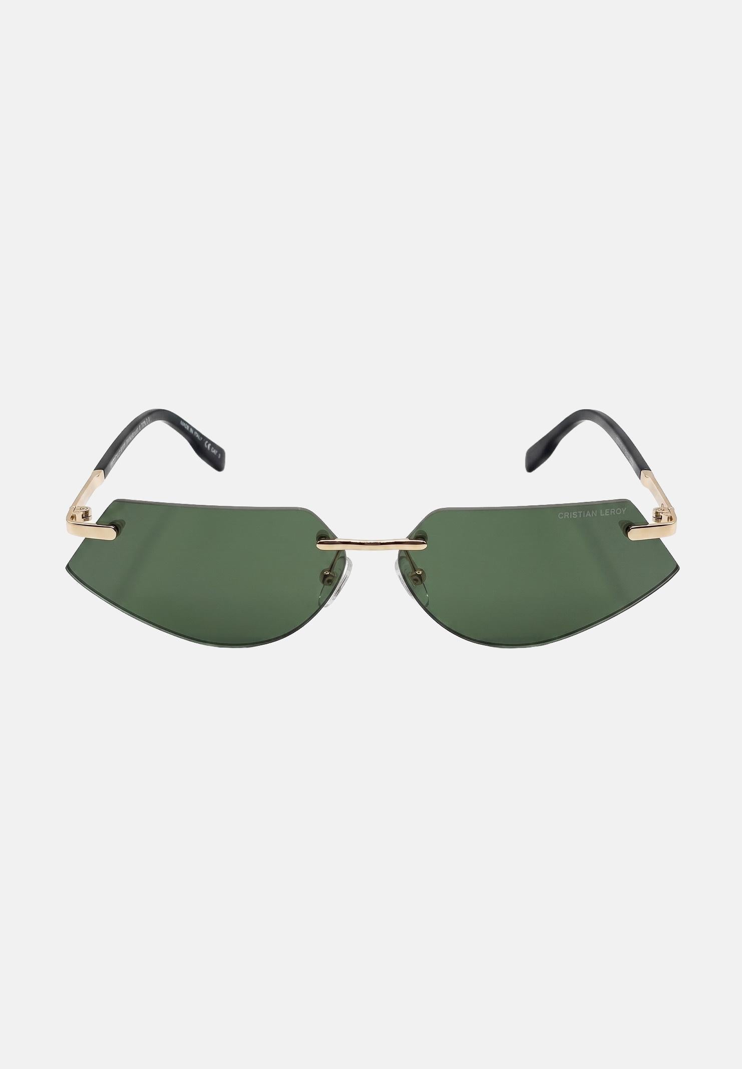 CRISTIAN LEROY occhiali da sole in colore verde da uomo e donna S30037 C6 CRISTIAN LEROY
