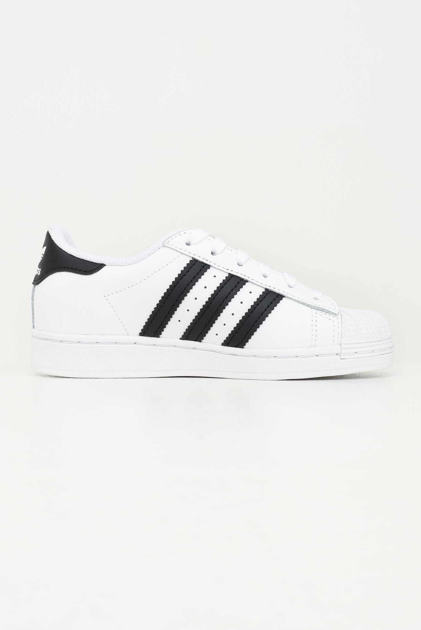 ADIDAS ORIGINALS Sneakers SUPERSTAR bianche per bambino e bambina FU7714 . ADIDAS ORIGINALS