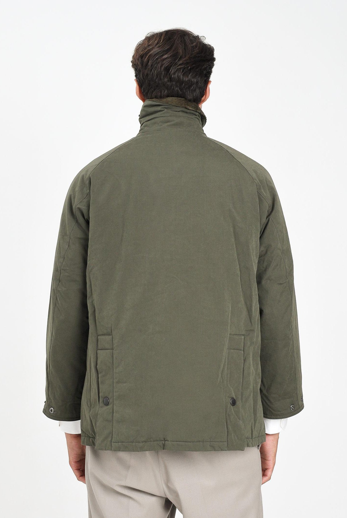 BARBOUR Giubbotto Bedale oversize verde da uomo 252MMCA1064 OL51 BARBOUR