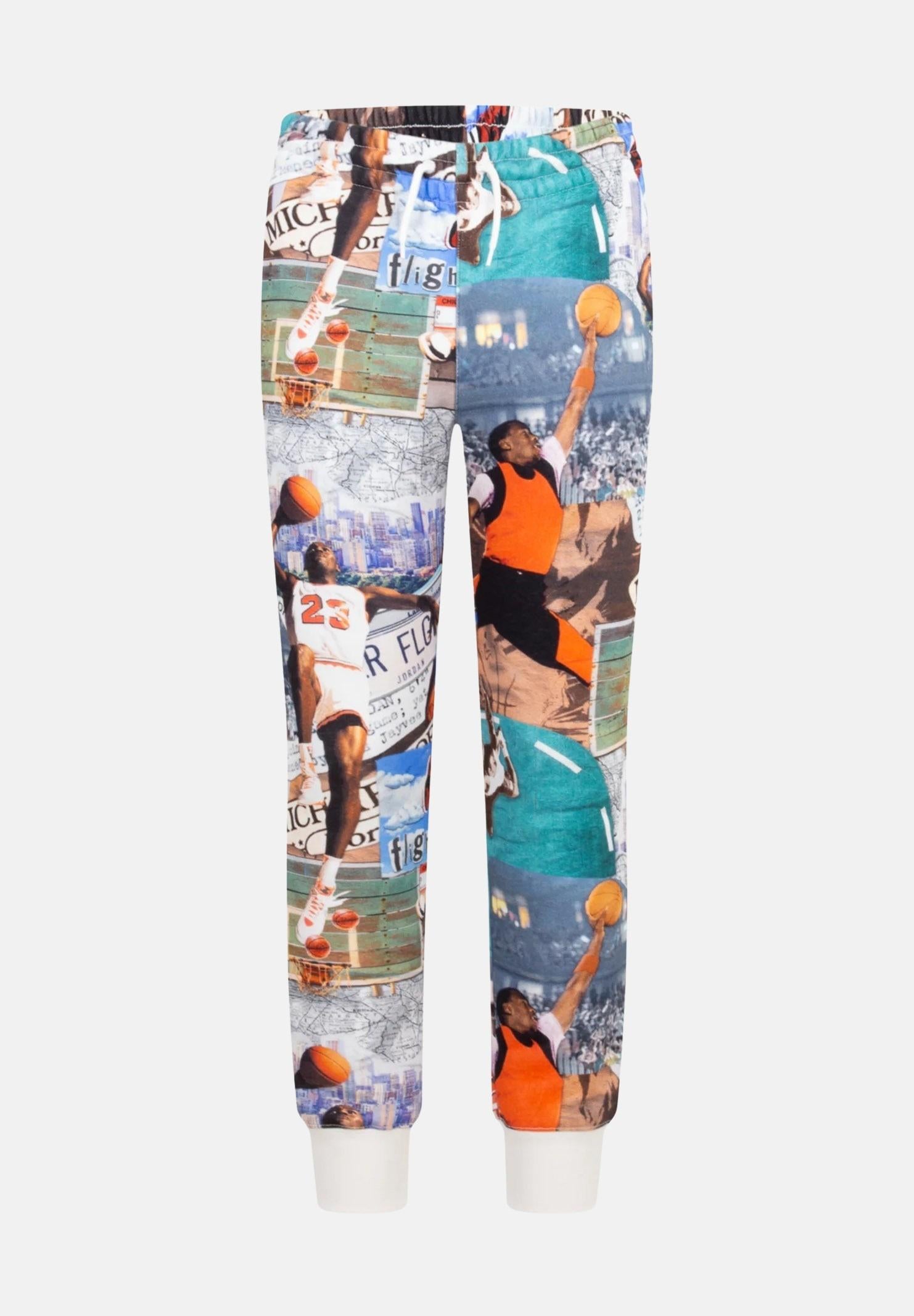Pantalone sportivo MJ Brooklyn multicolore da bambino 95D290 782 JORDAN