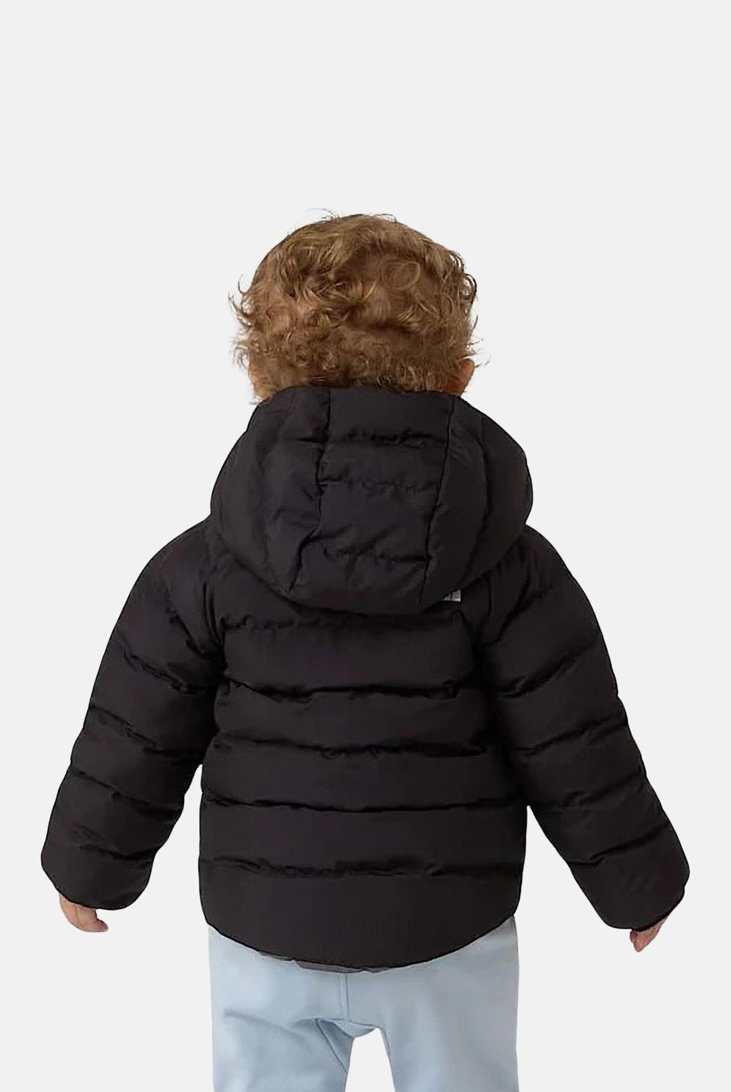 THE NORTH FACE Piumino reversibile Perrito nero e grigio da neonato NF0A88W3WOO1 . THE NORTH FACE