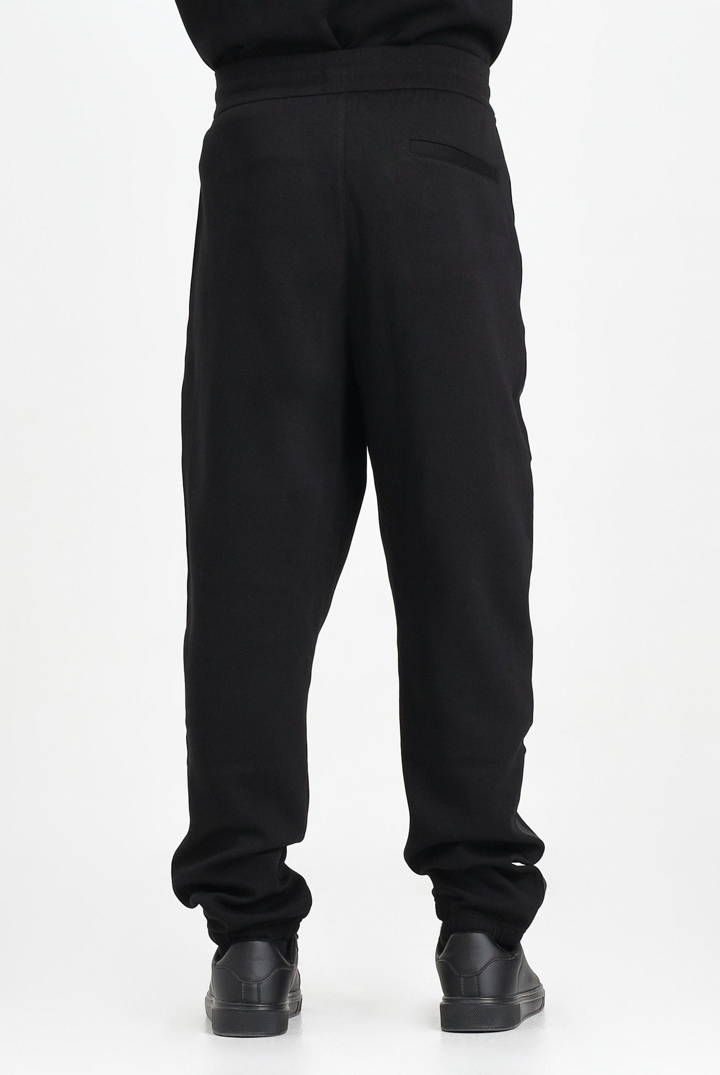 ARMANI EXCHANGE Pantalone sportivo nero da uomo con bande laterali logate XM001301AF10818 UC001 ARMANI EXCHANGE