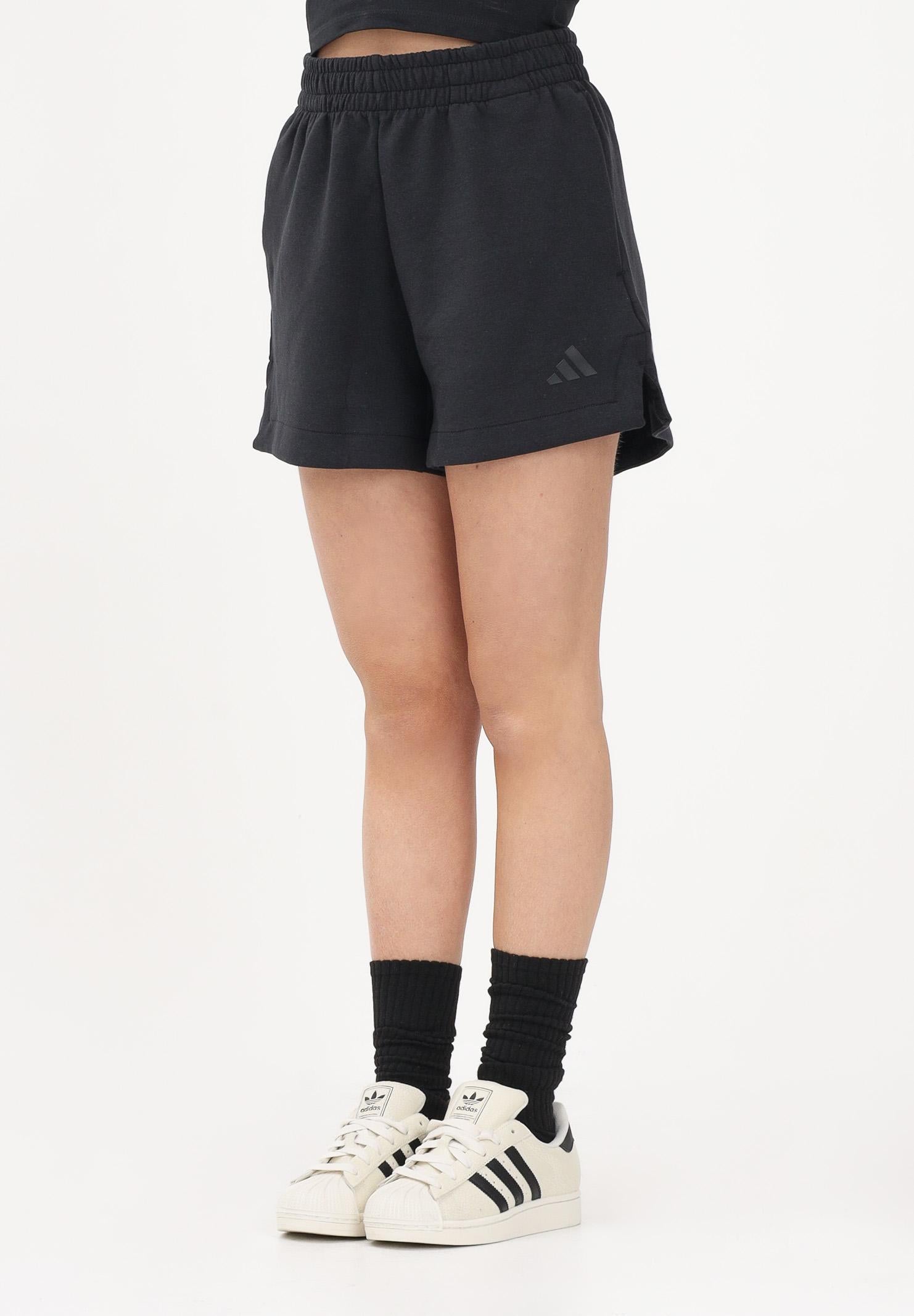 ADIDAS PERFORMANCE Shorts sportivo Soft Lux Loose nero da donna JM3751 . ADIDAS PERFORMANCE