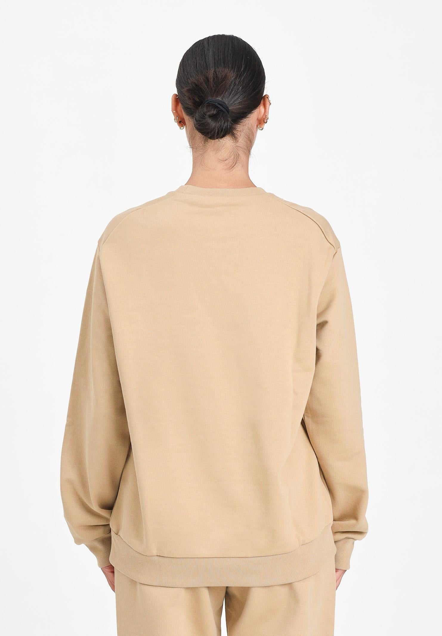 MARNI Felpa girocollo beige per donna, ragazzi e bambini con logo istituzionale M01612M00V0 0M715 MARNI