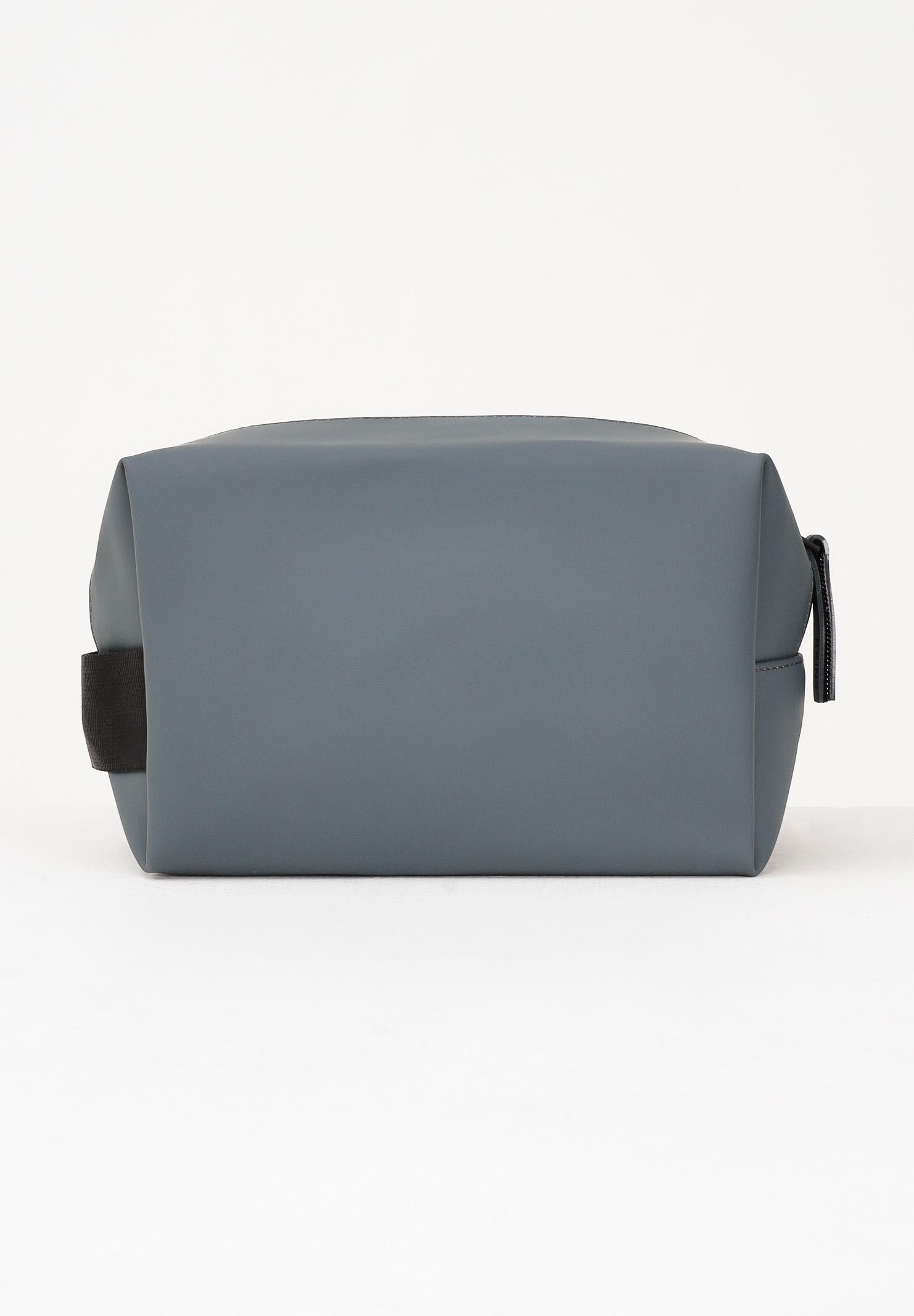 RAINS Pochette Wash Bag Small blu laguna per uomo e donna RA15580 LAG RAINS