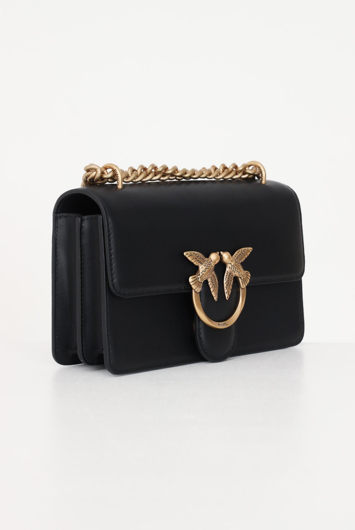 PINKO Borsa a tracolla Mini Love Bag nera da donna 100074A0F1 Z99Q PINKO