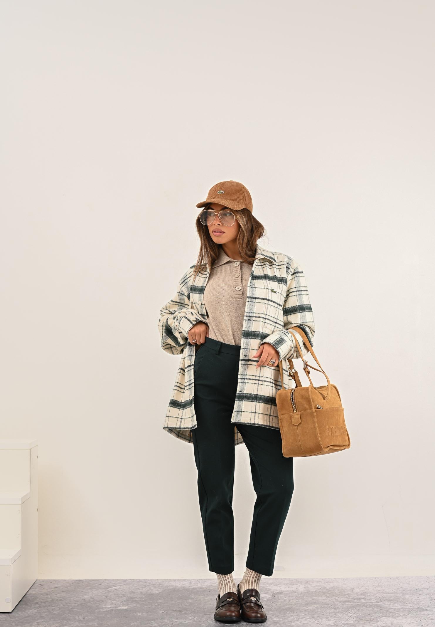 VICOLO Pantalone elegante verde da donna TF0229 FU781 VICOLO