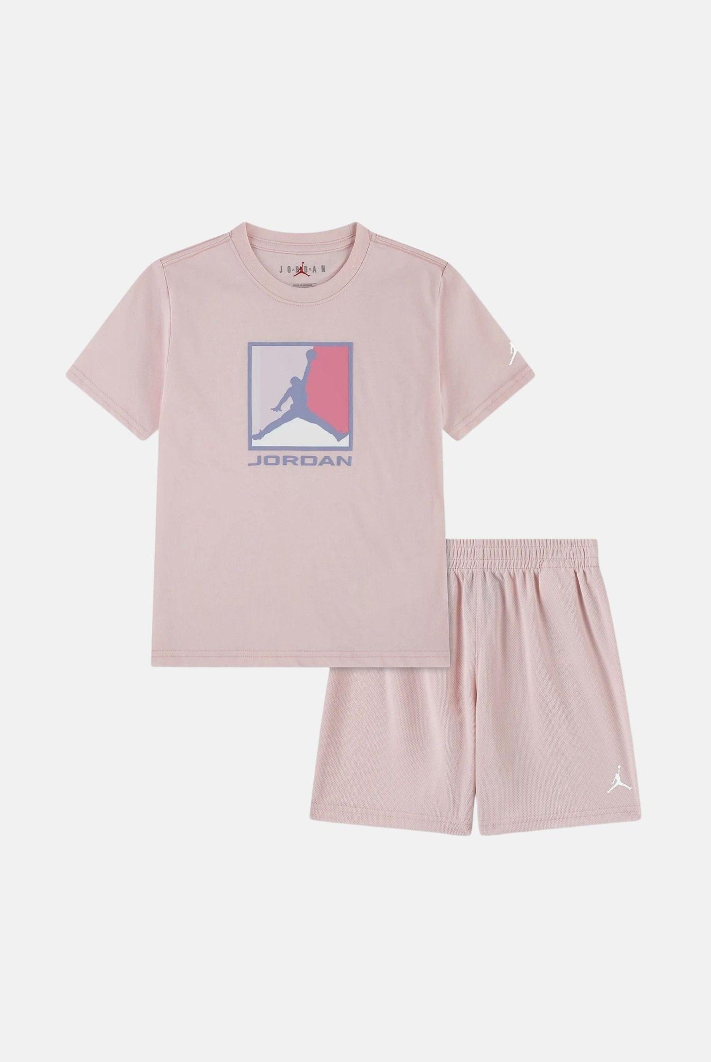 JORDAN Completino Brooklyn Mesh beige per bambino e bambina 85F478 AEM JORDAN