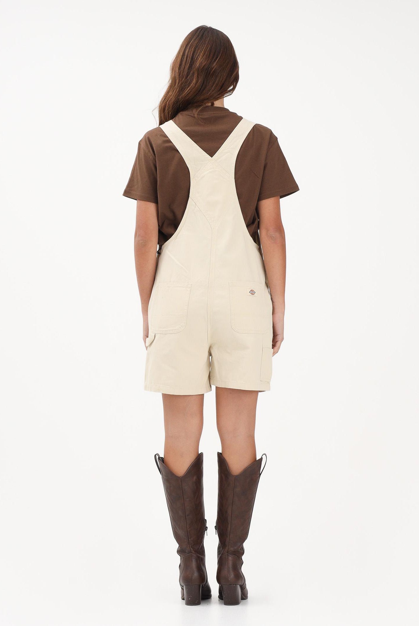 DICKIES Salopette Lightweight Canvas beige da donna DK0A885GL171 . DIckies