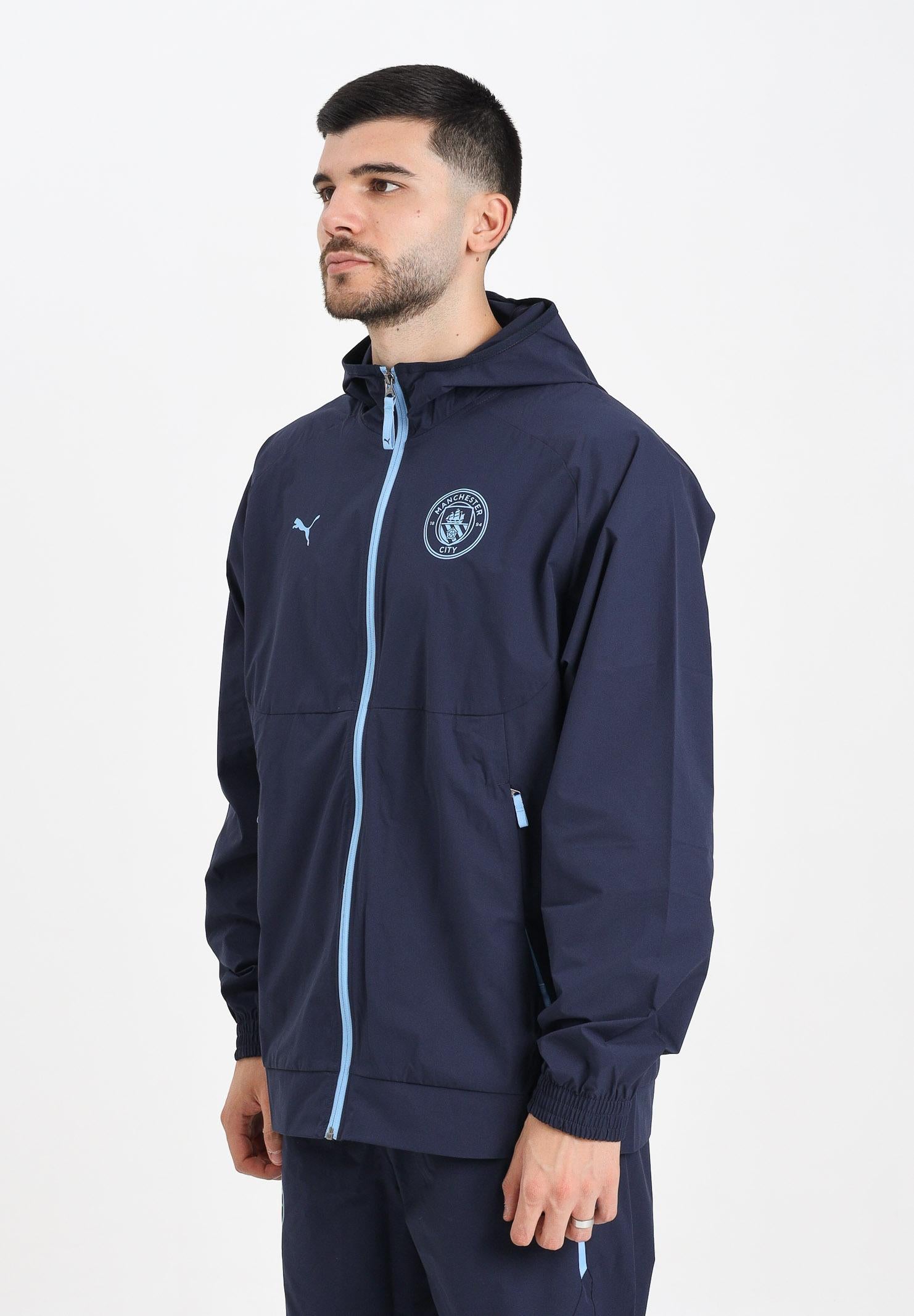 PUMA Giacca a vento Pumatech Manchester City blu da uomo 782669 06 PUMA