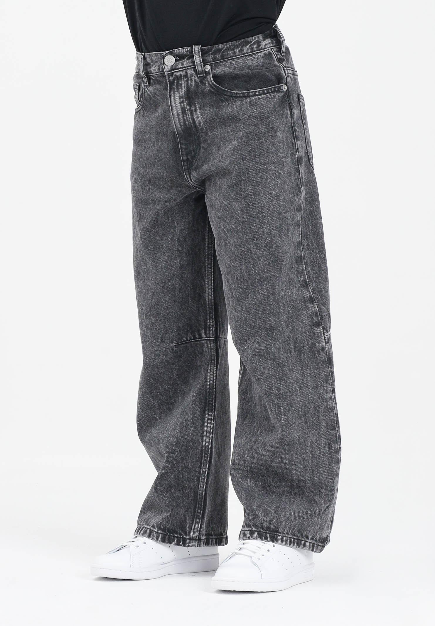 MAISON MARGIELA Jeans per donna, ragazzi e bambini in denim nero con leggere sfumature M60844MM06D M602 MAISON MARGIELA