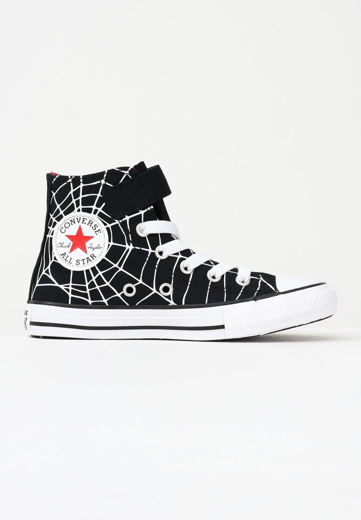 CONVERSE Sneakers Chuck Taylor All Star Easy-On Spiderweb nere da bambino A13182C CONVERSE