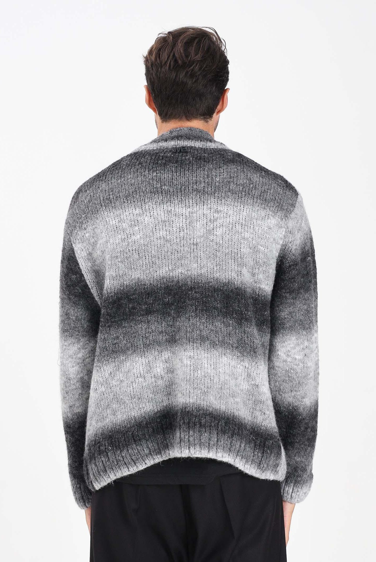 I'M BRIAN Cardigan grigio da uomo MA3400 008 I'M BRIAN