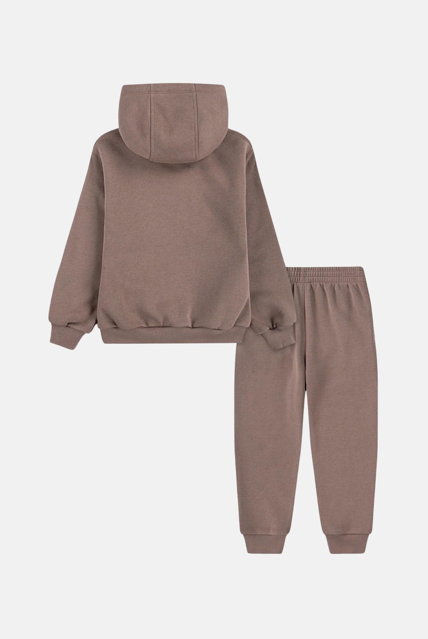 NIKE Tuta Club Chenille Fleece marrone da bambina 36N599 J1C NIKE