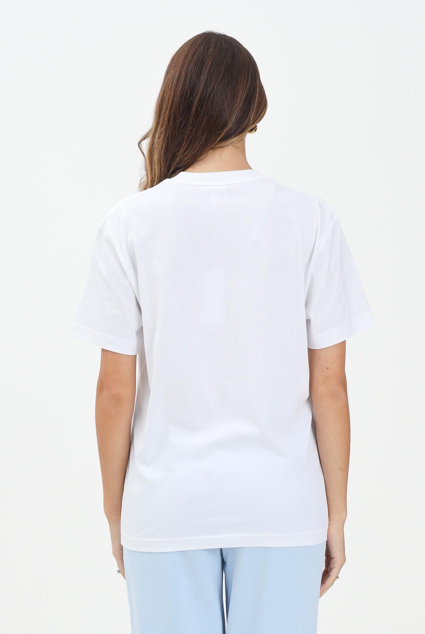 LACOSTE T-shirt a manica corta bianca per uomo e donna con logo TH7318 001 LACOSTE