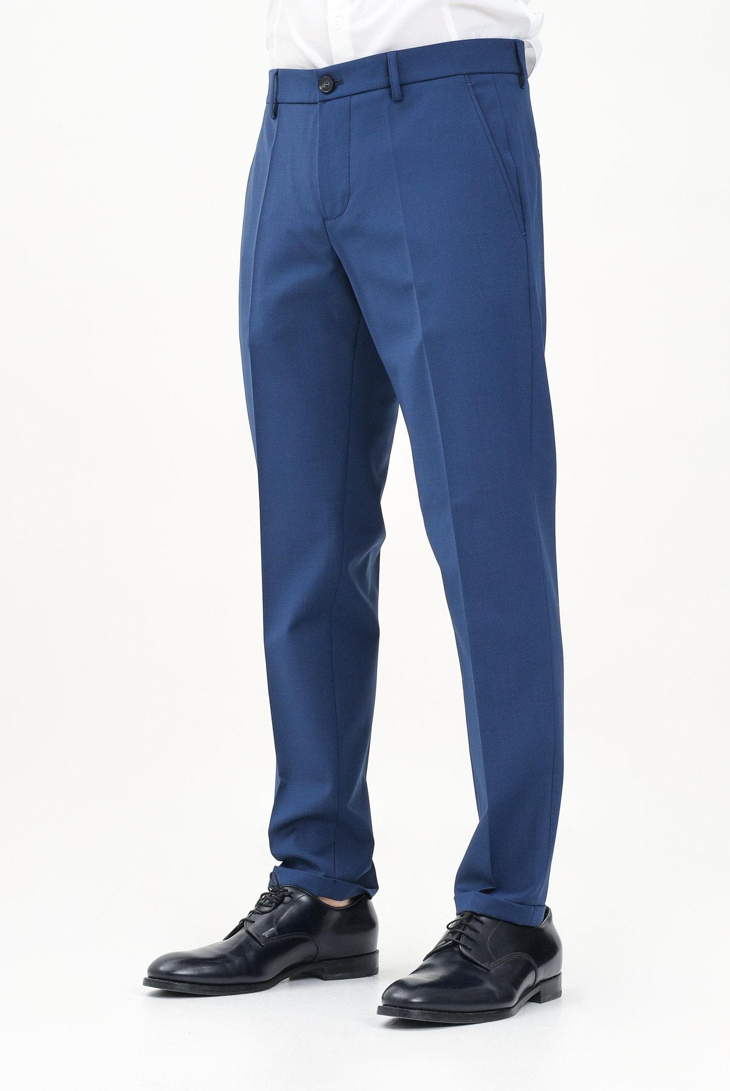 PATRIZIA PEPE Pantalone elegante blu da uomo 5PA429A590 CA57 PATRIZIA PEPE
