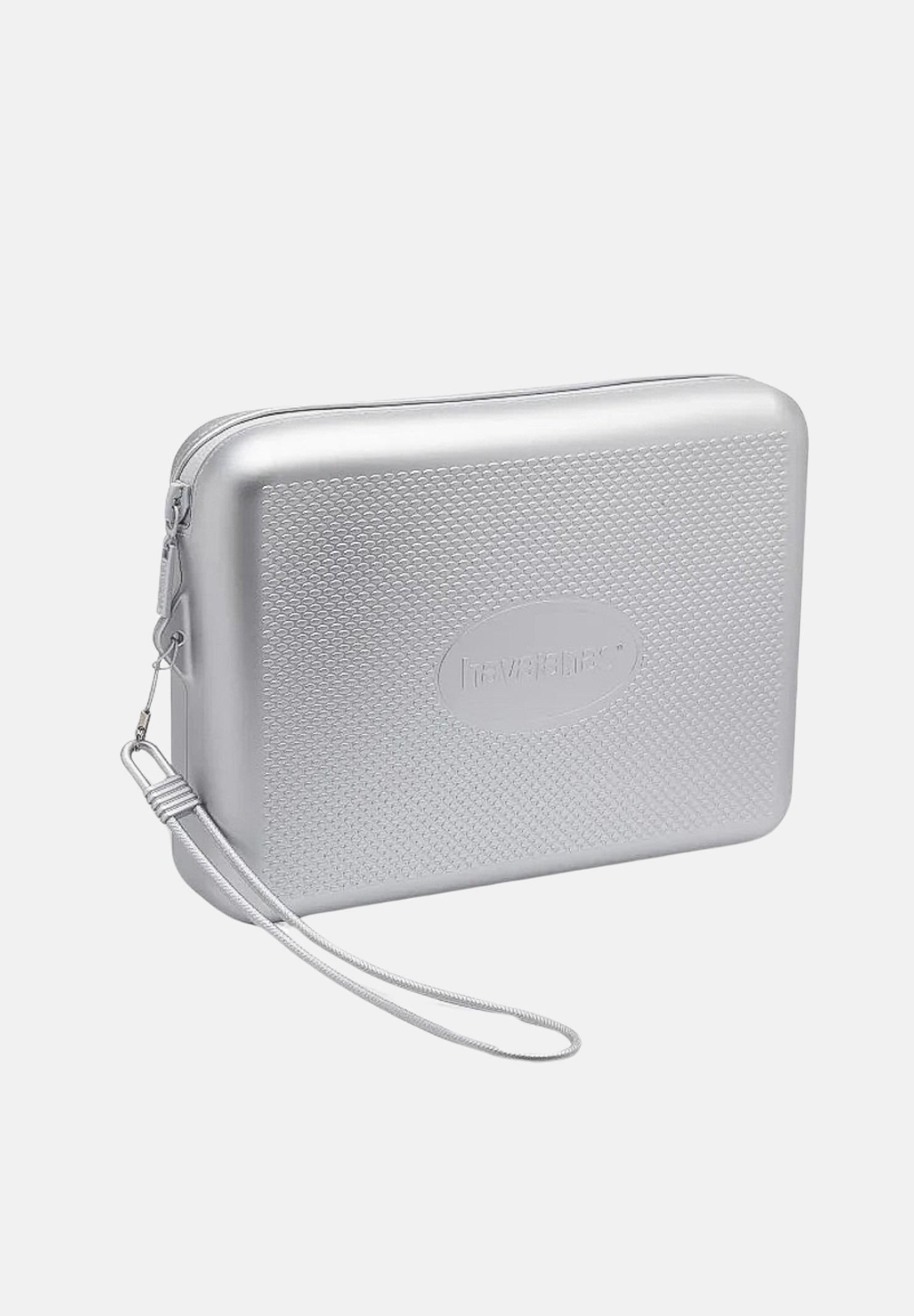 HAVAIANAS Pochette Havaianas Necessaire Da Spiaggia Glitter argento da donna 4140561 9175 HAVAIANAS